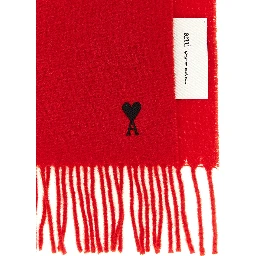 Red Wool Scarf