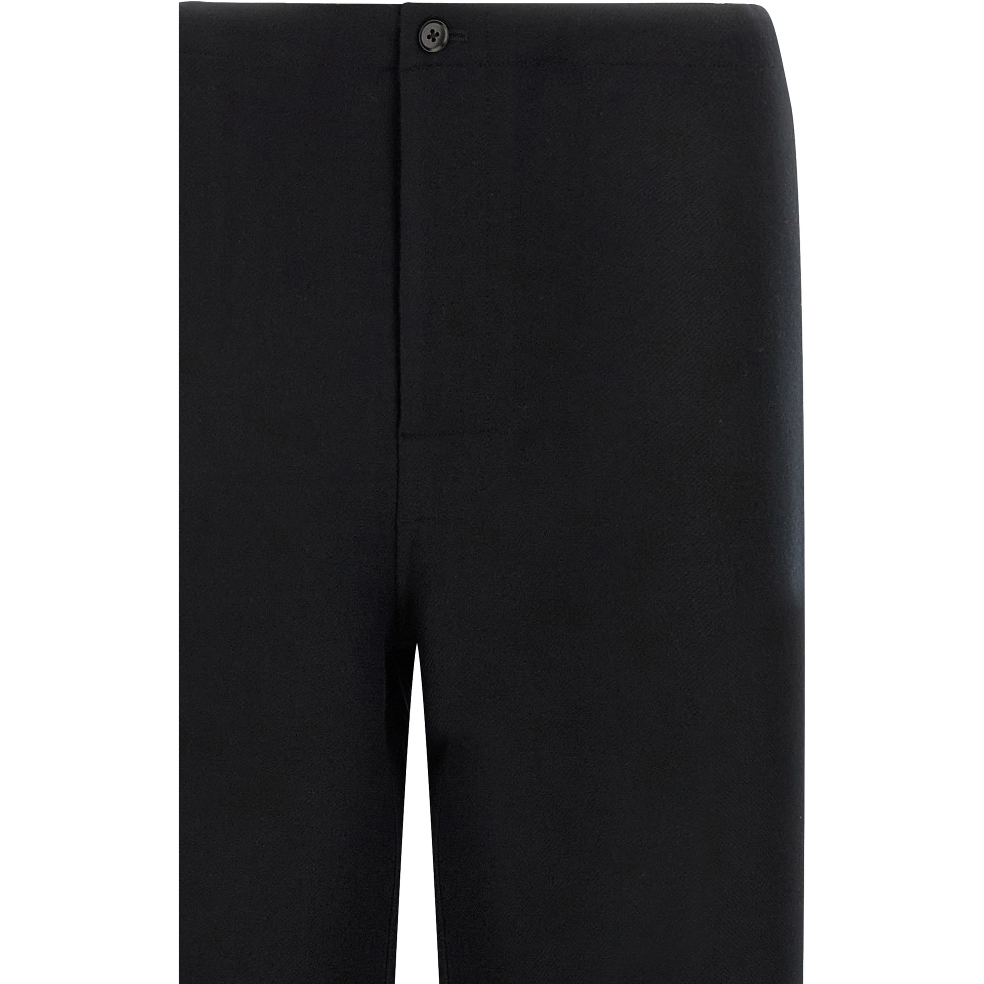Black Cashmere Casual Pants