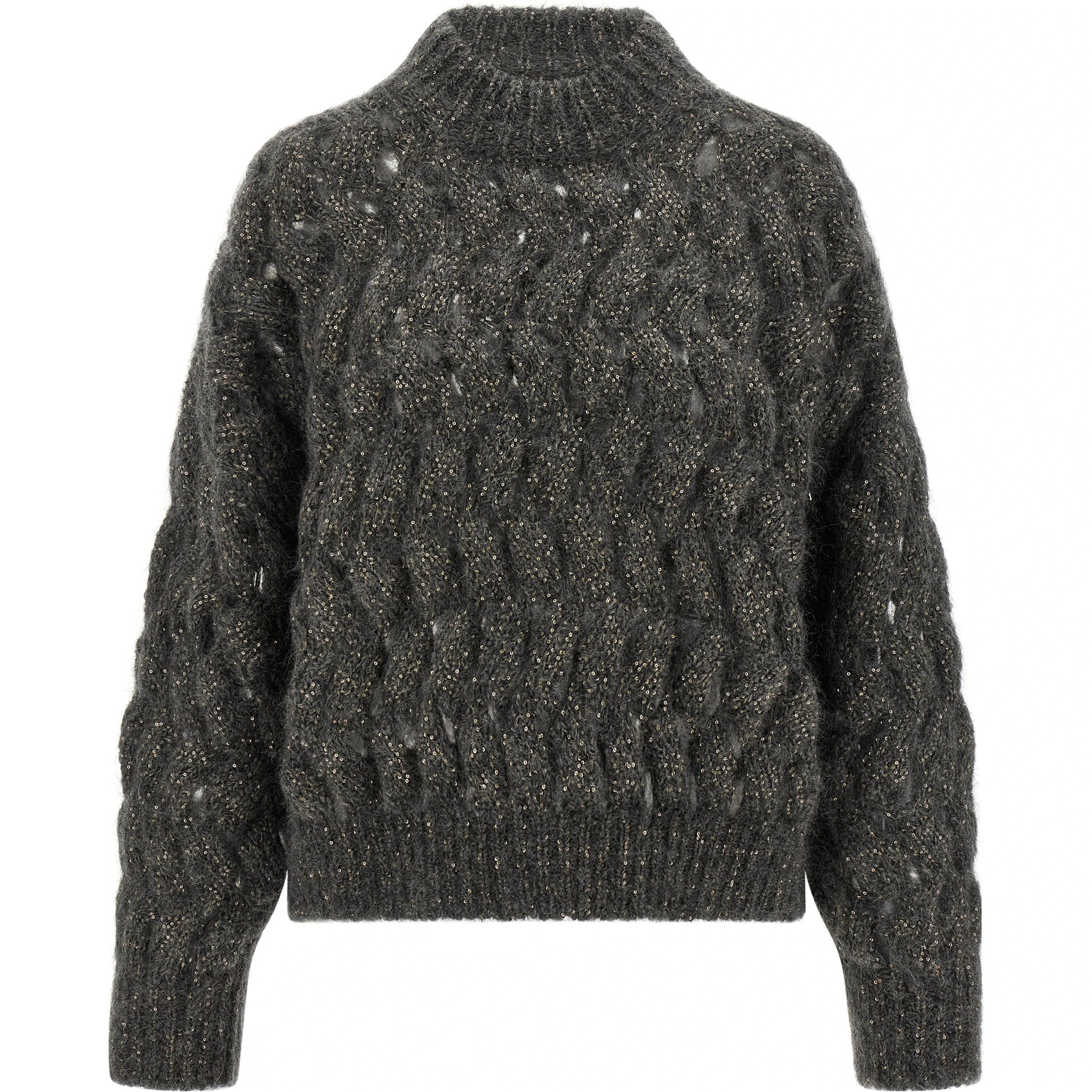 Gray Wool Cardigan