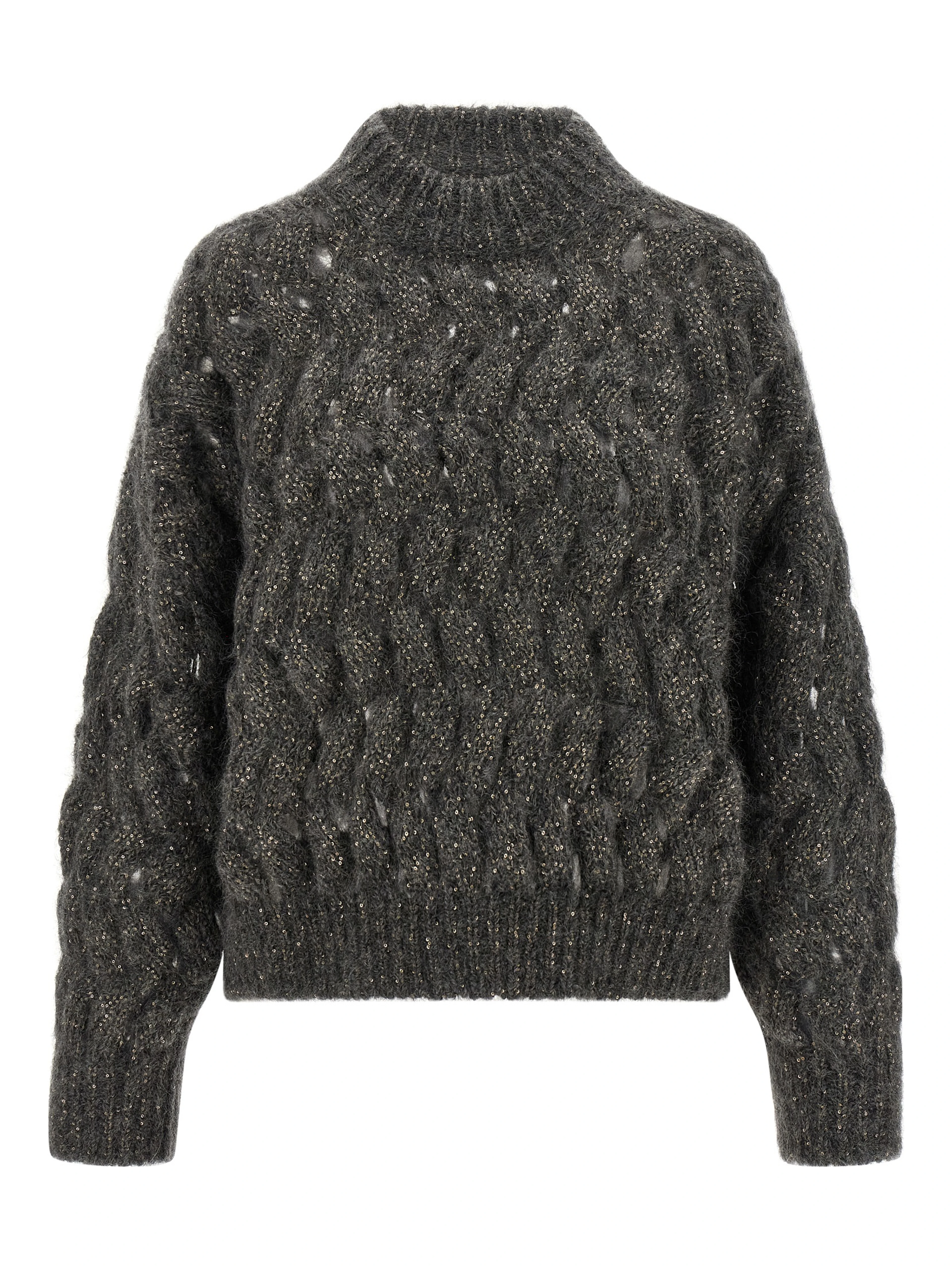 Gray Wool Cardigan