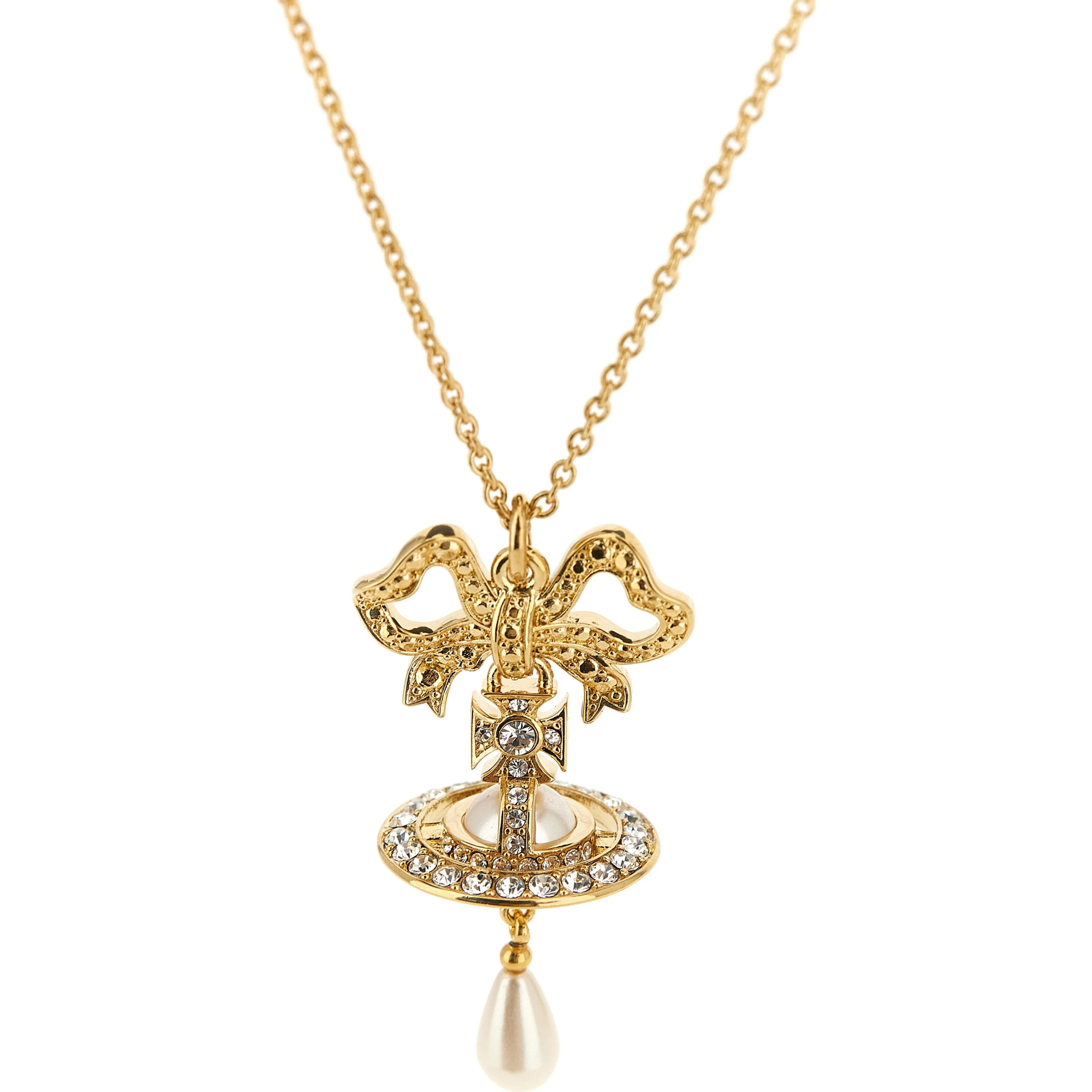 Gold Brass Necklace