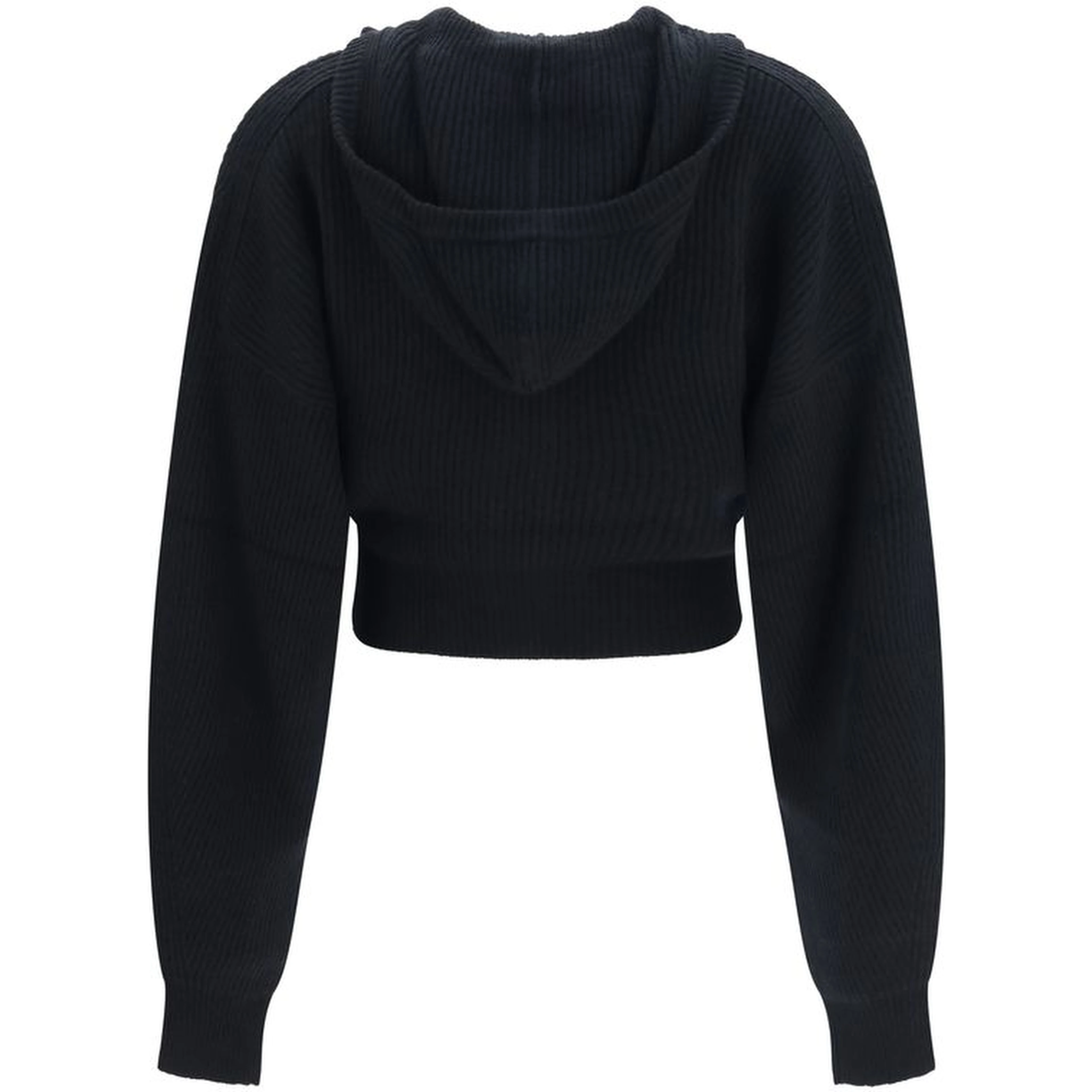 Black Wool Oves Aries Cardigan