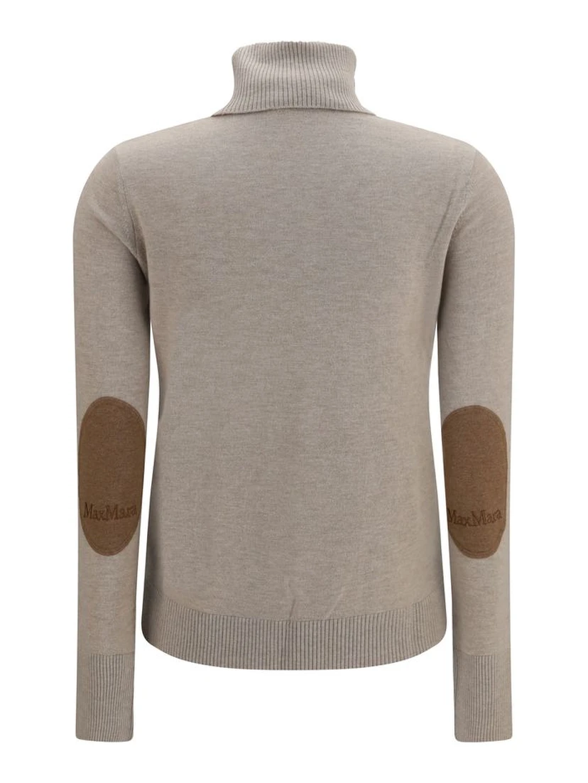 Beige Wool Oves Aries Turtleneck