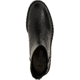 Black Calfskin Ankle Boots