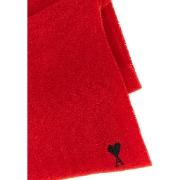 Red Wool Scarf