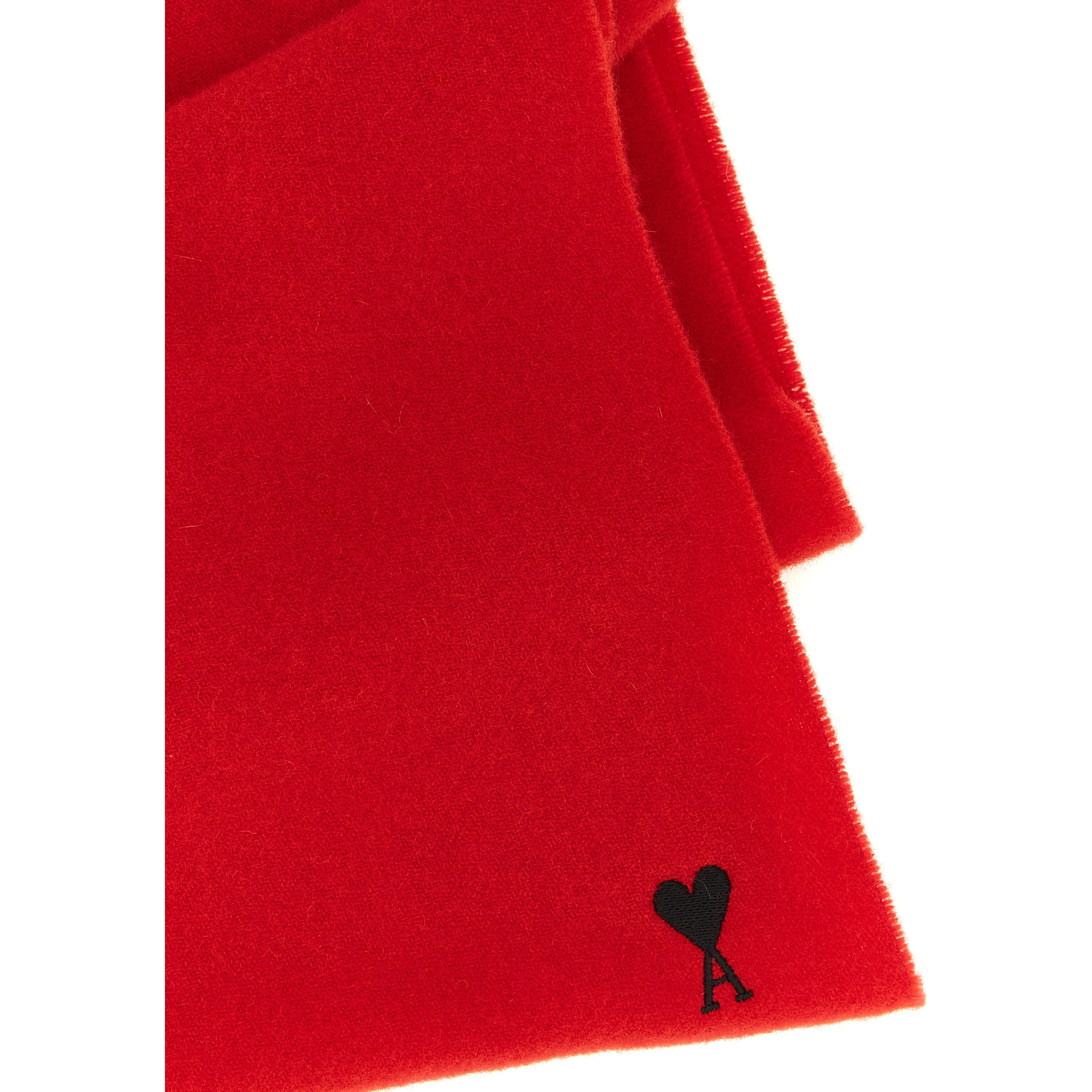 Red Wool Scarf