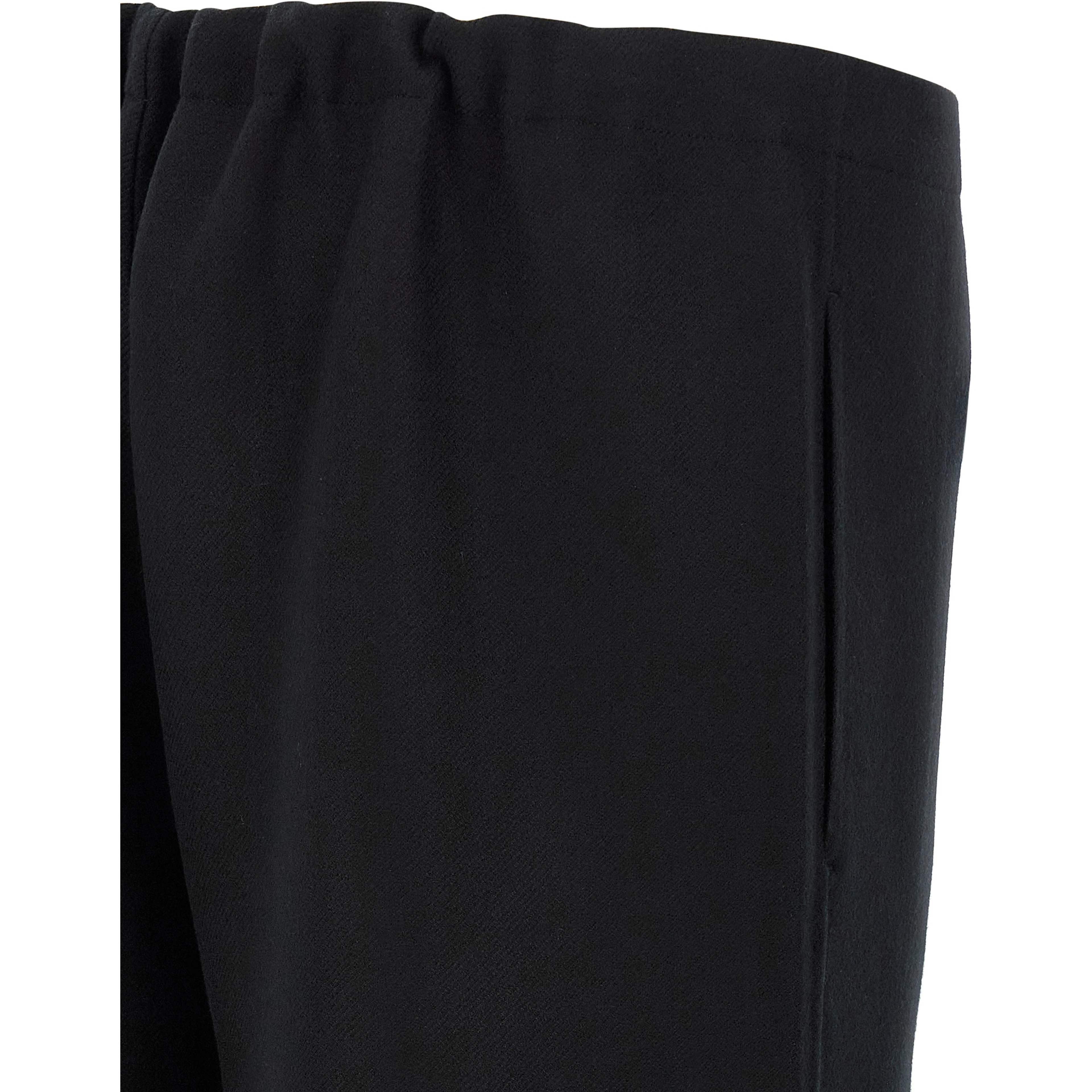Black Cashmere Casual Pants