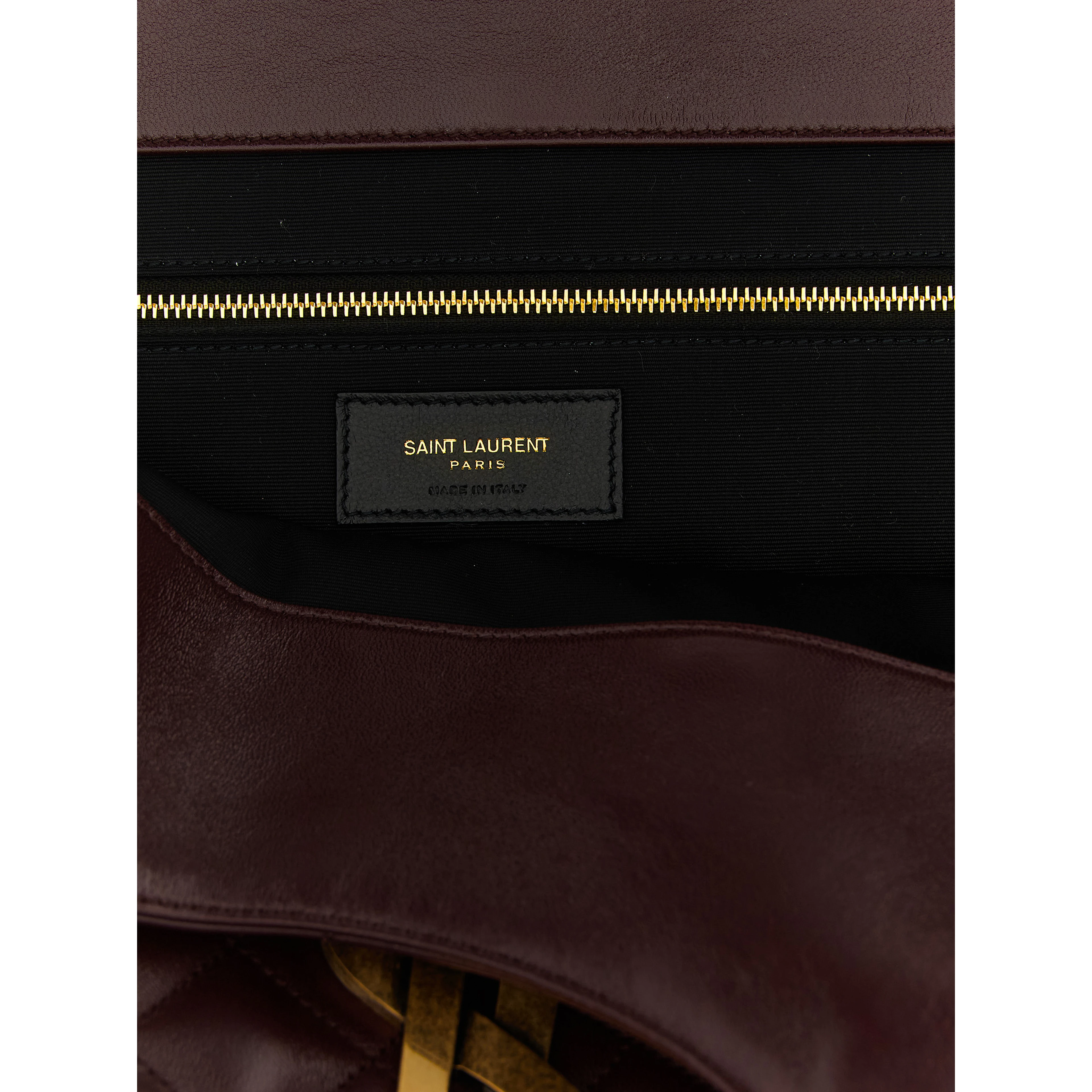 Bordeaux Lamb Leather Tote Bag
