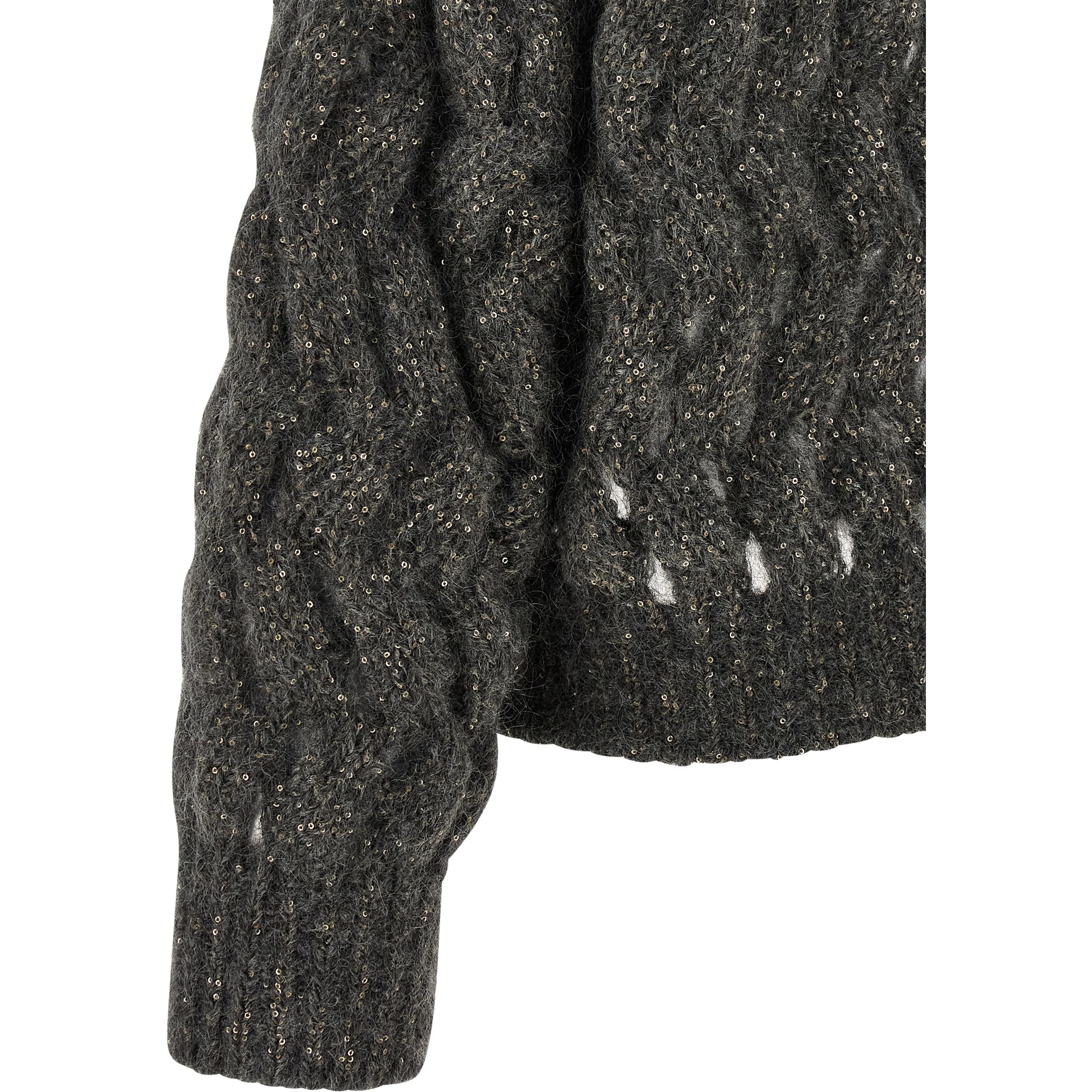 Gray Wool Cardigan