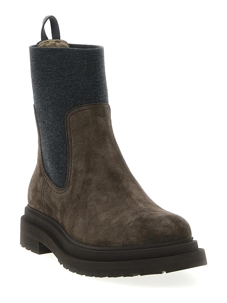 Brown Calfskin Ankle Boots alternative