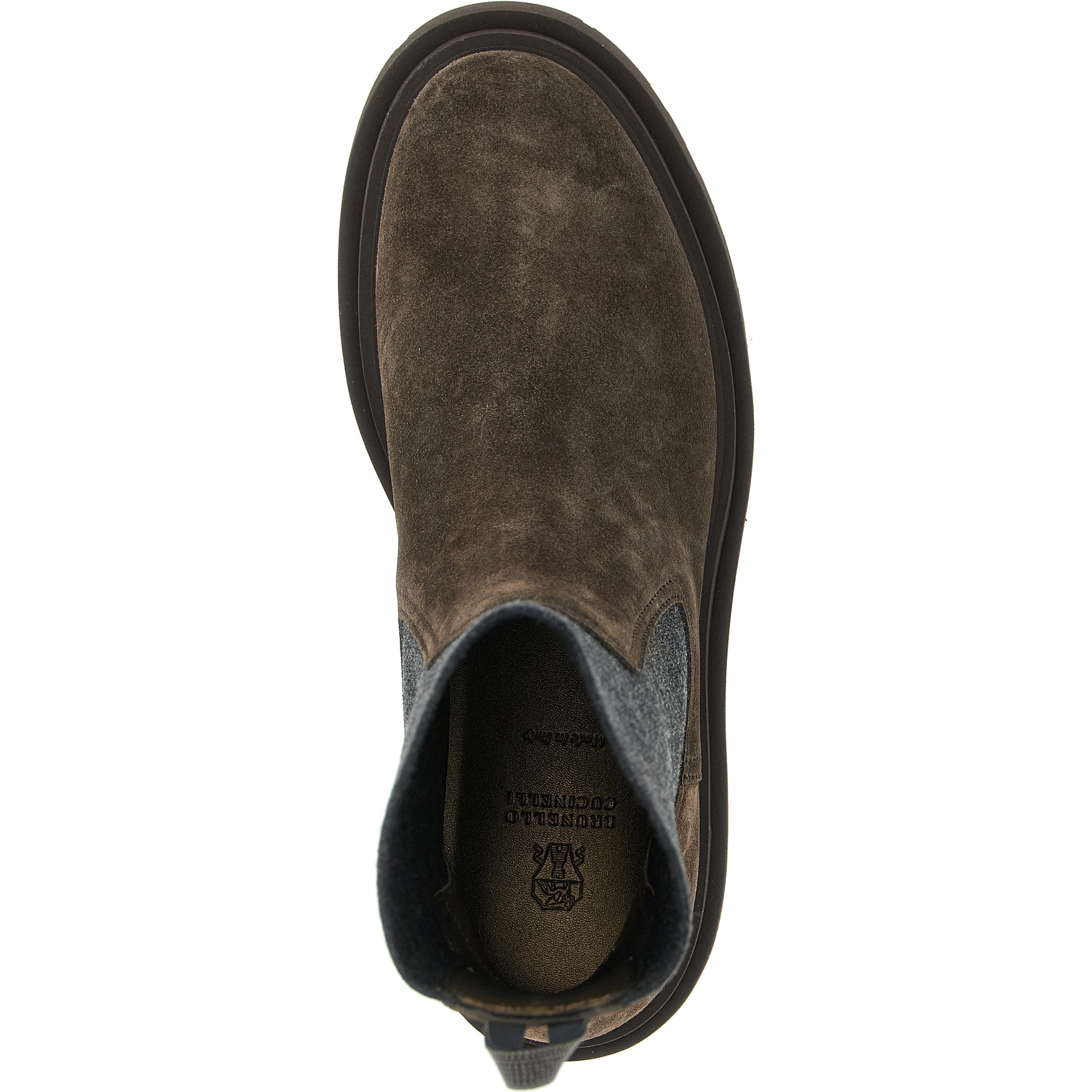 Brown Calfskin Ankle Boots