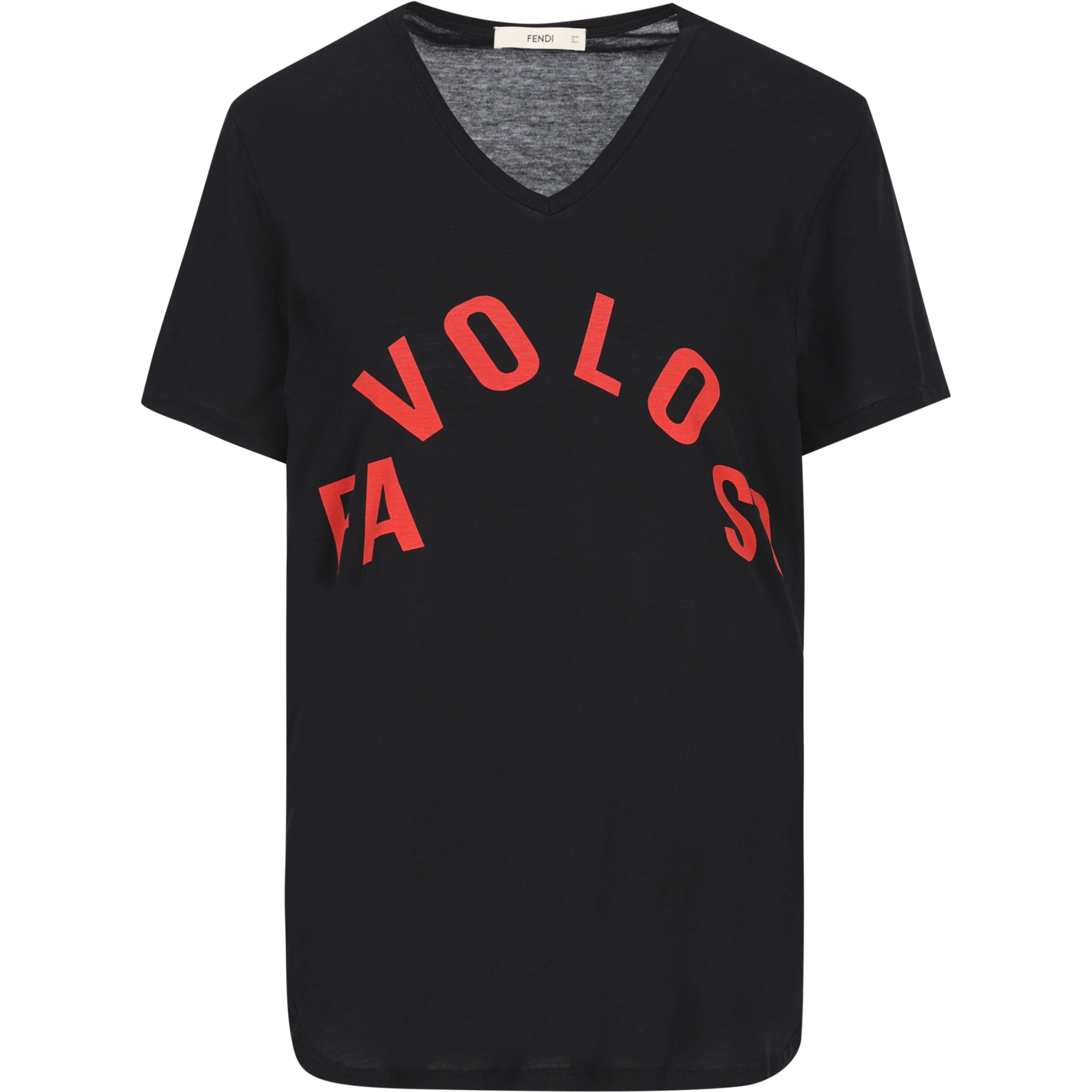 Fendi T-shirts and Polos Black