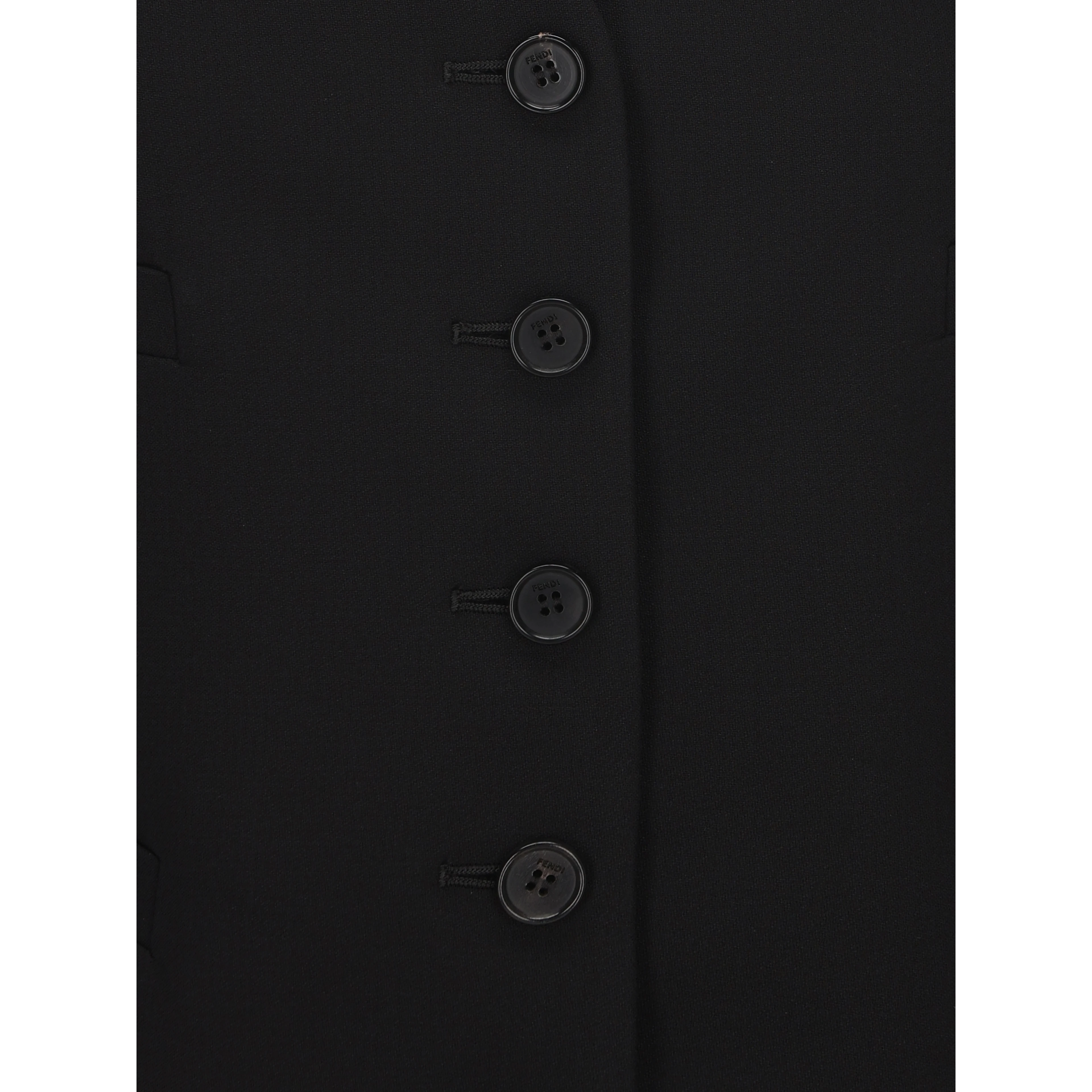 Fendi Jackets Black