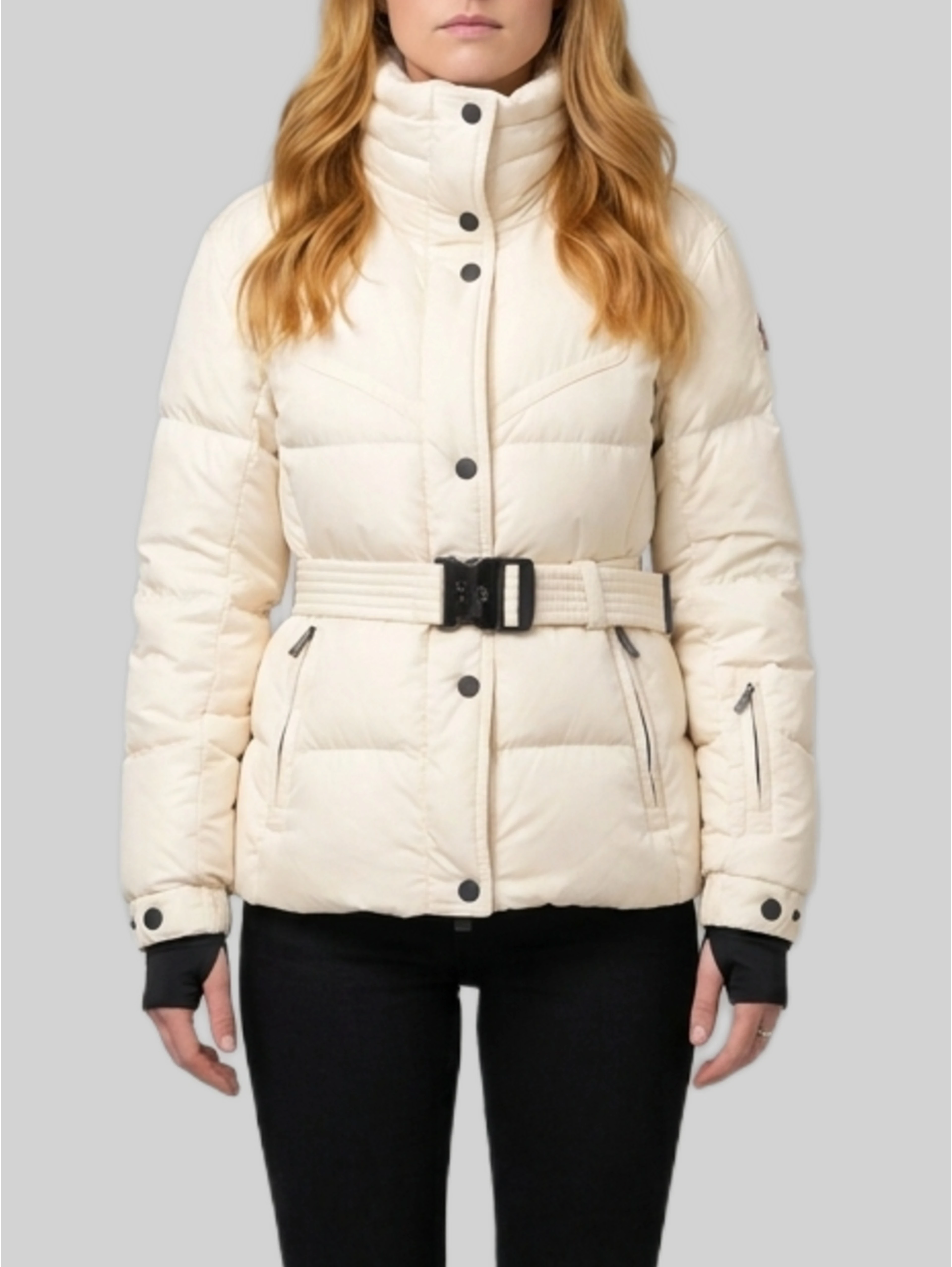 Short down jacket Karashi