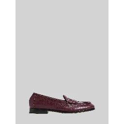 Deep mahogany Silenzio loafers