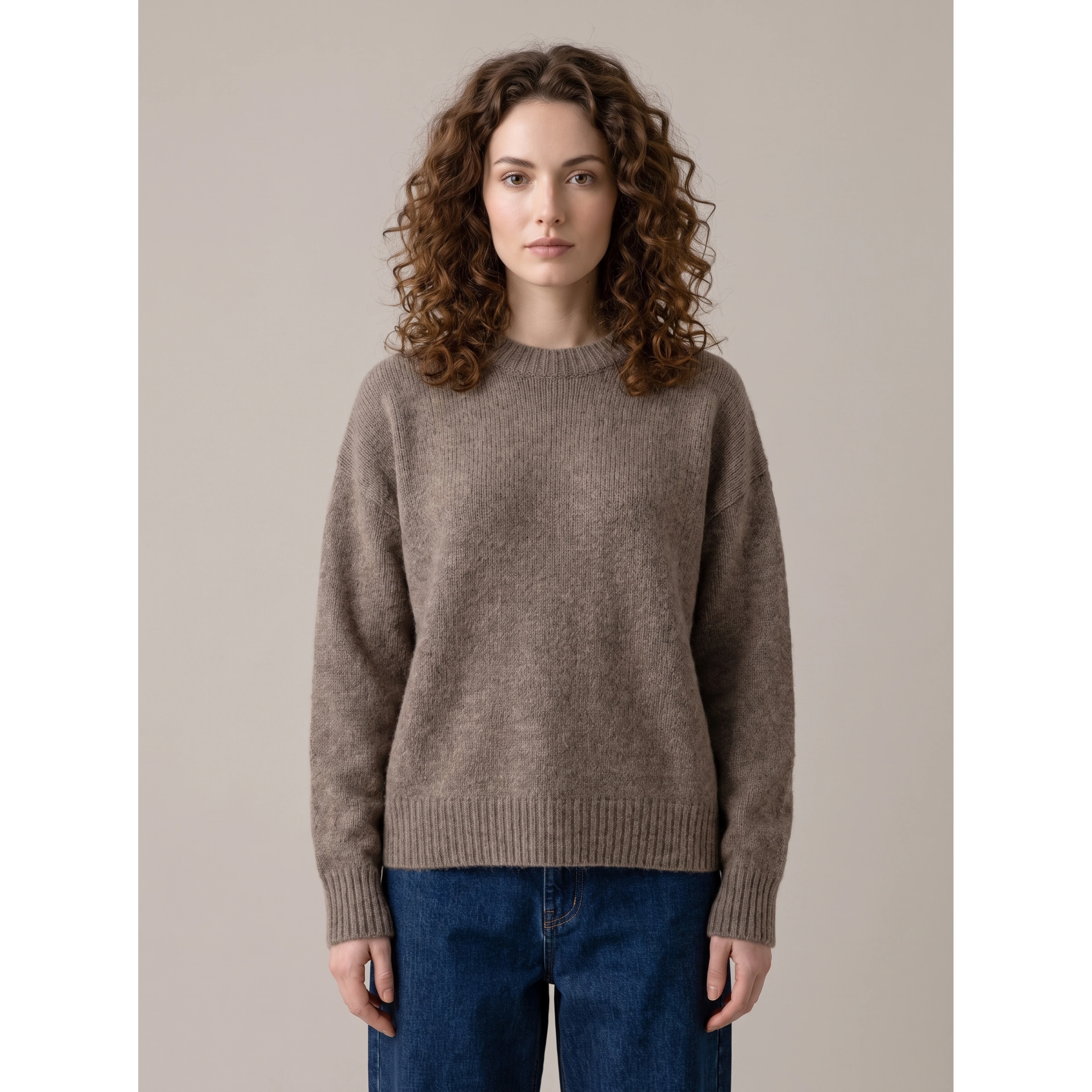 Pato Taupe Grey sweater