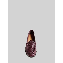 Deep mahogany Silenzio loafers