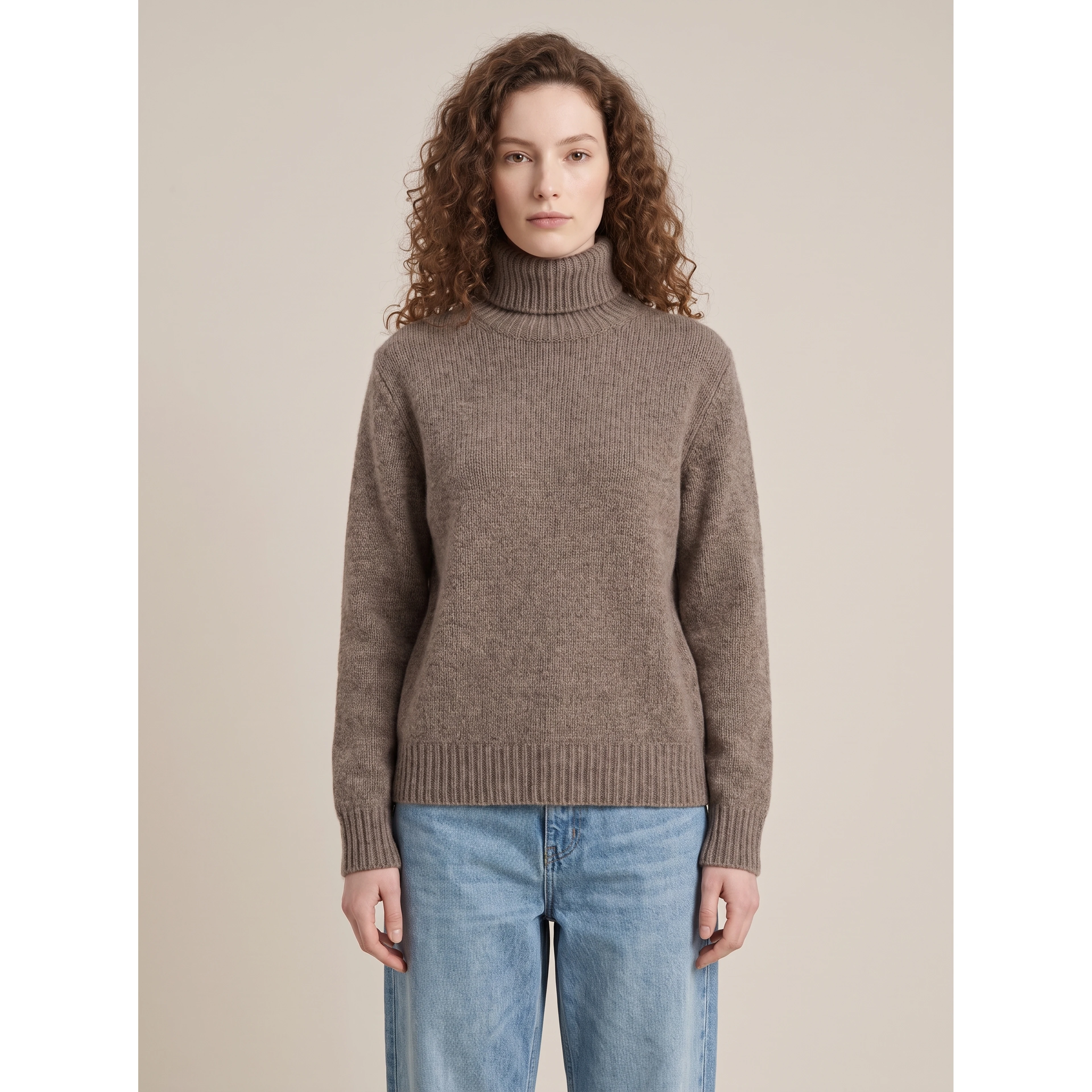 Taupe grey Plira sweater