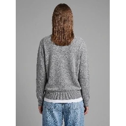 Light gray melange Phora sweater