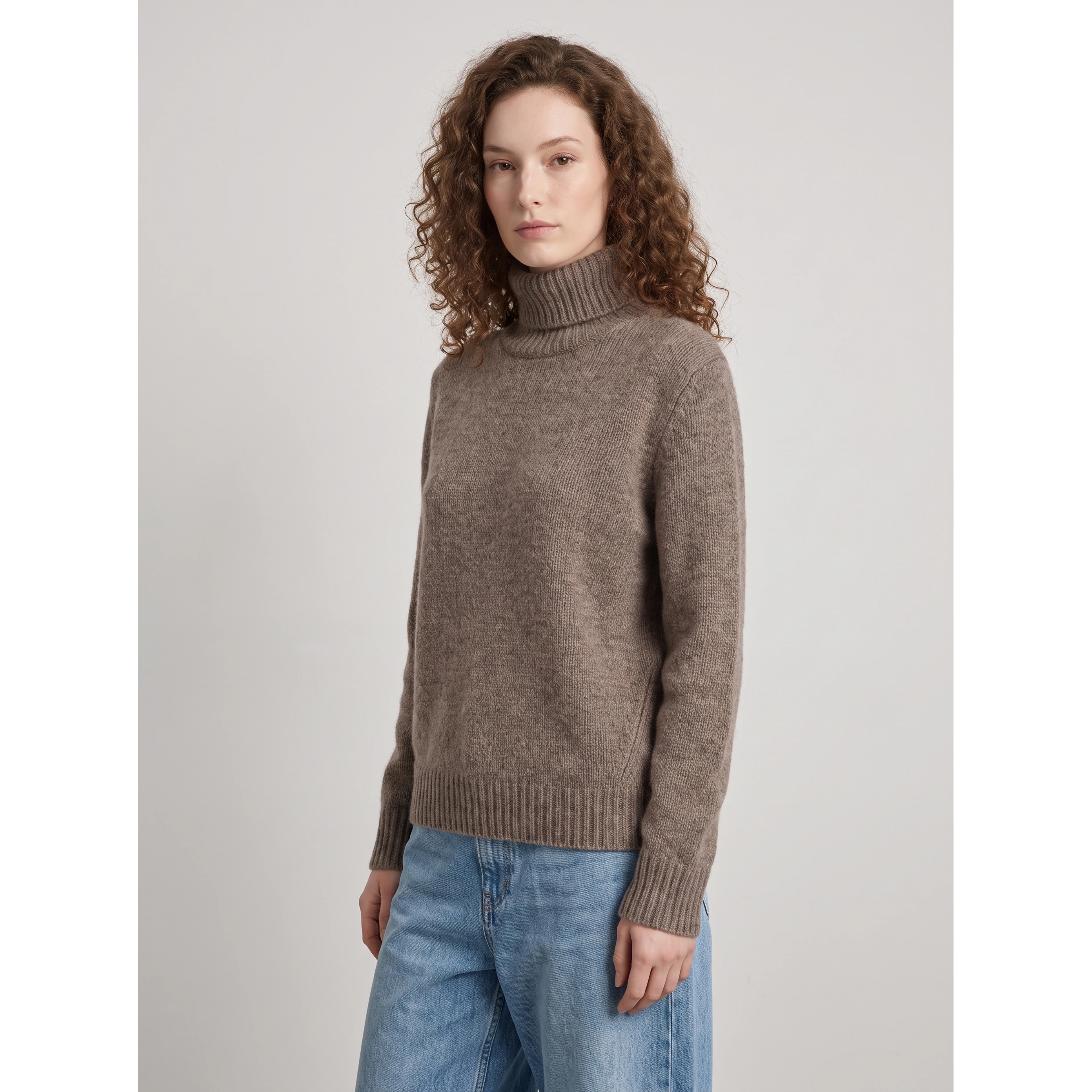 Taupe grey Plira sweater