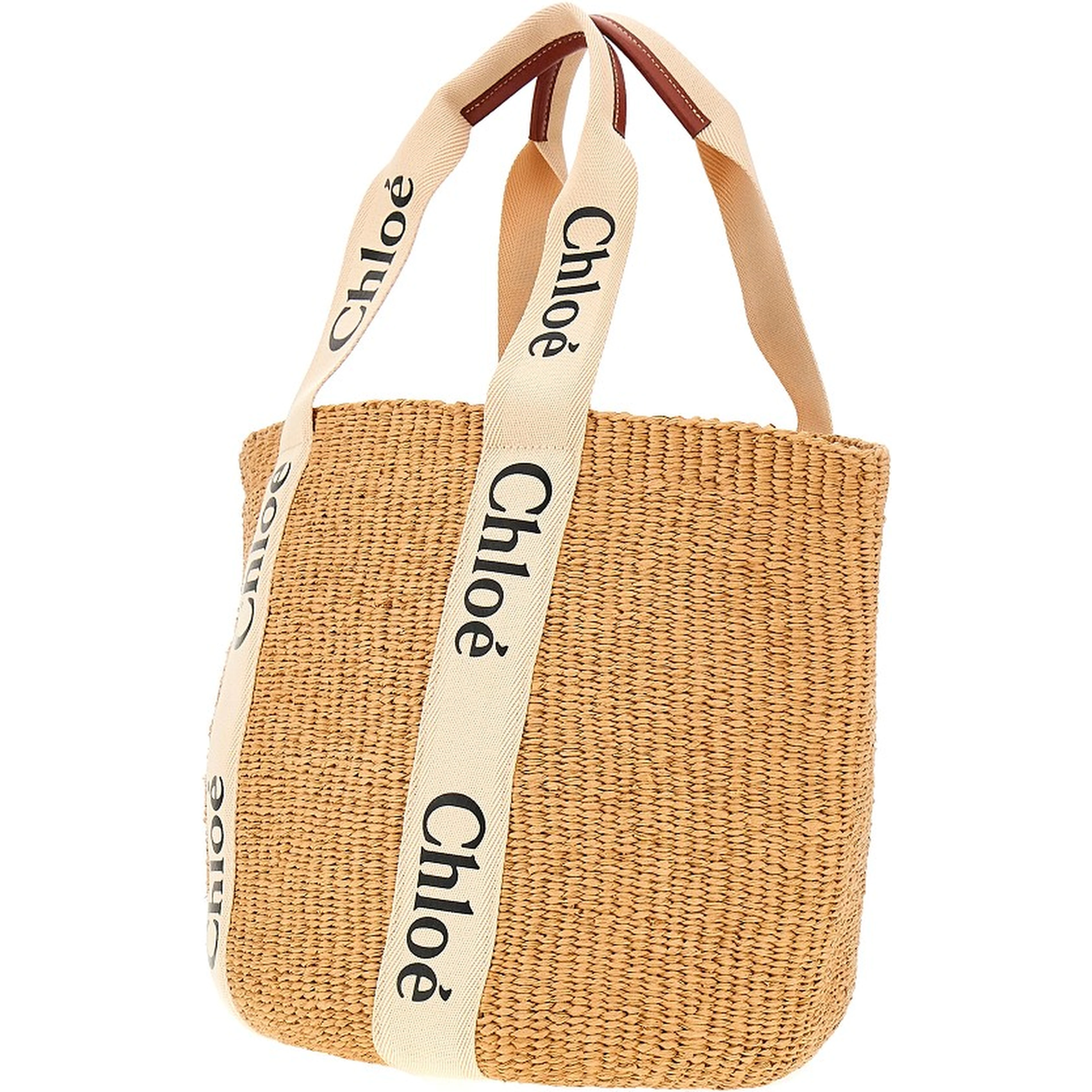 'Woody' large basket bag