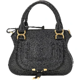 Grained leather small 'Marcie' bag