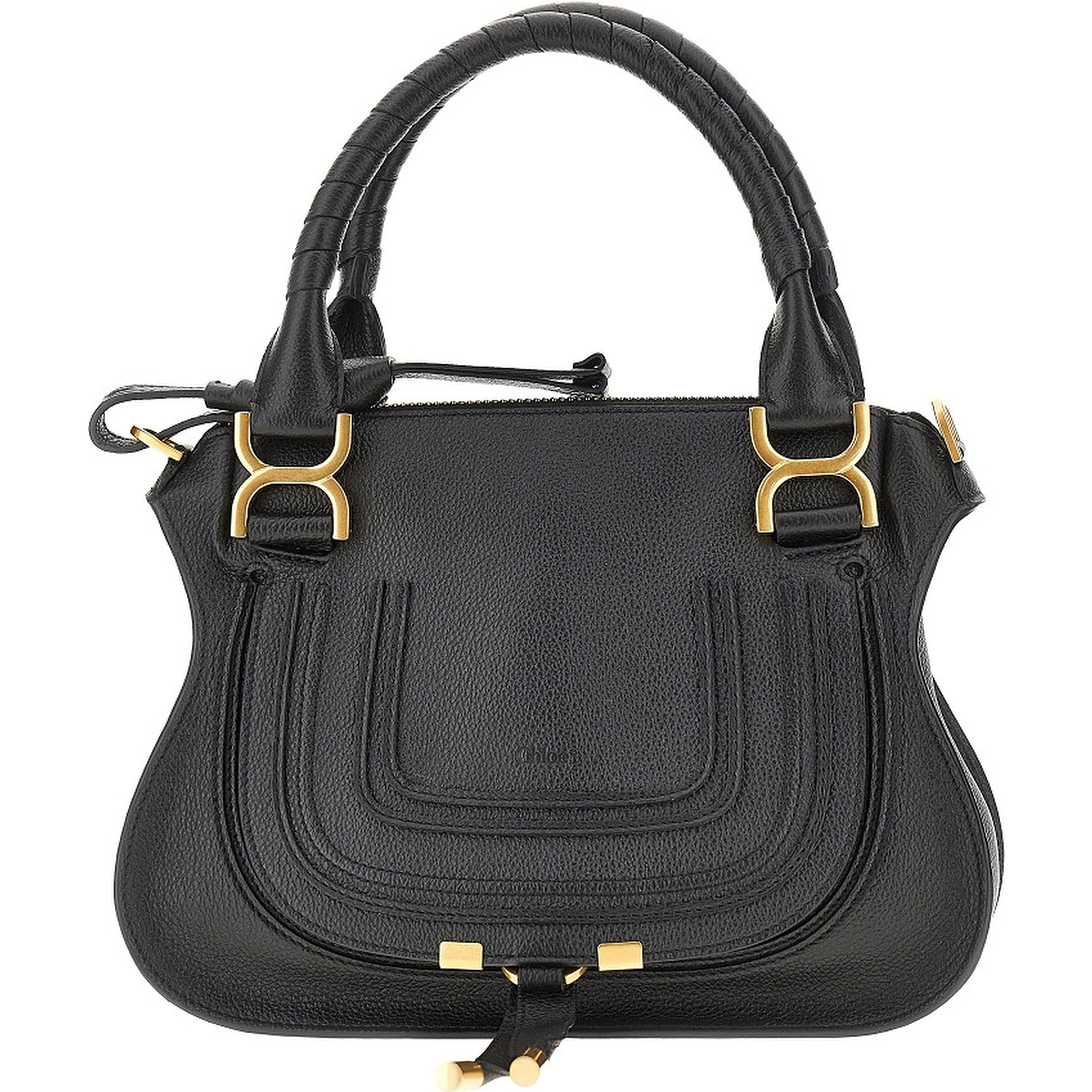 Grained leather small 'Marcie' bag