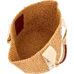 'Woody' large basket bag
