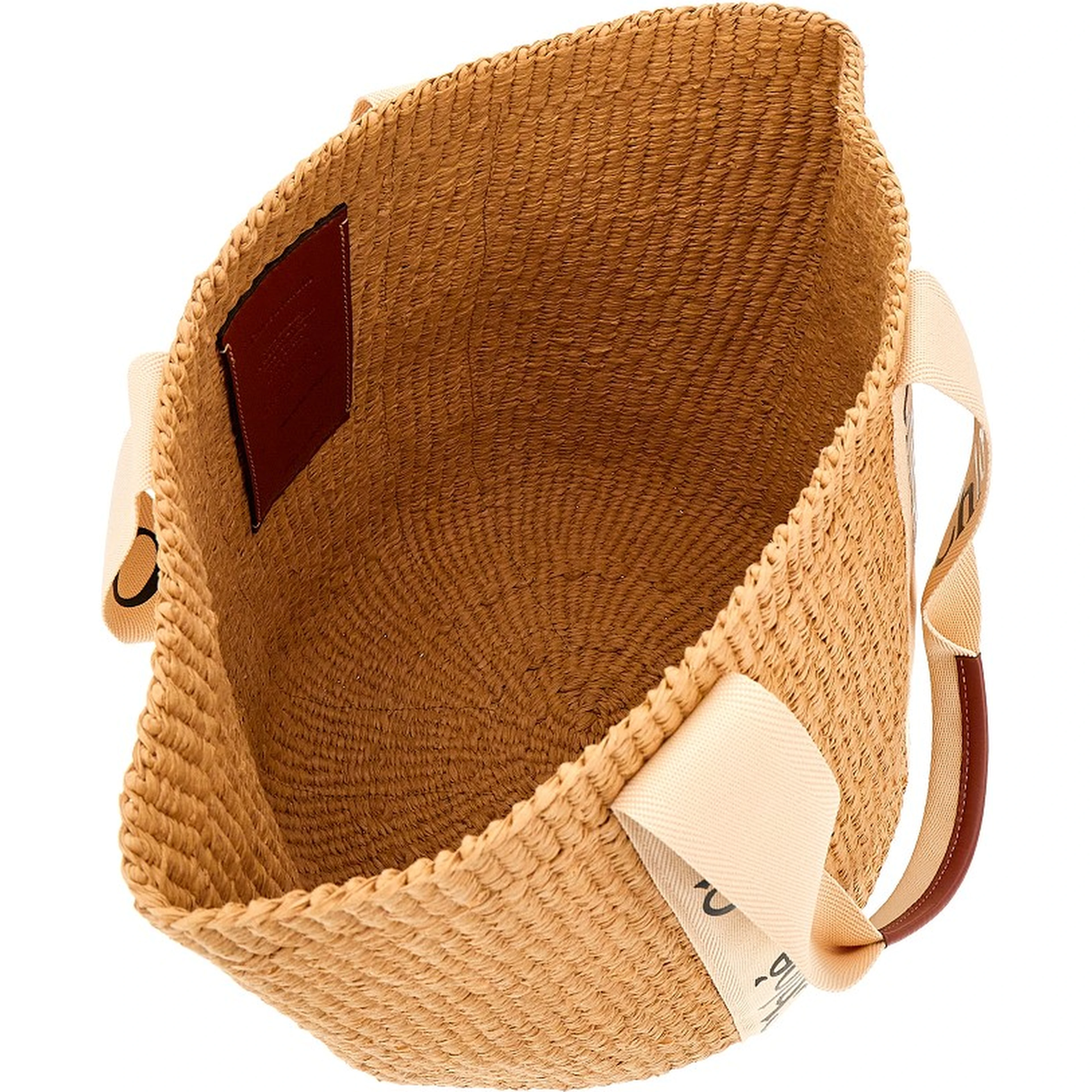 'Woody' large basket bag