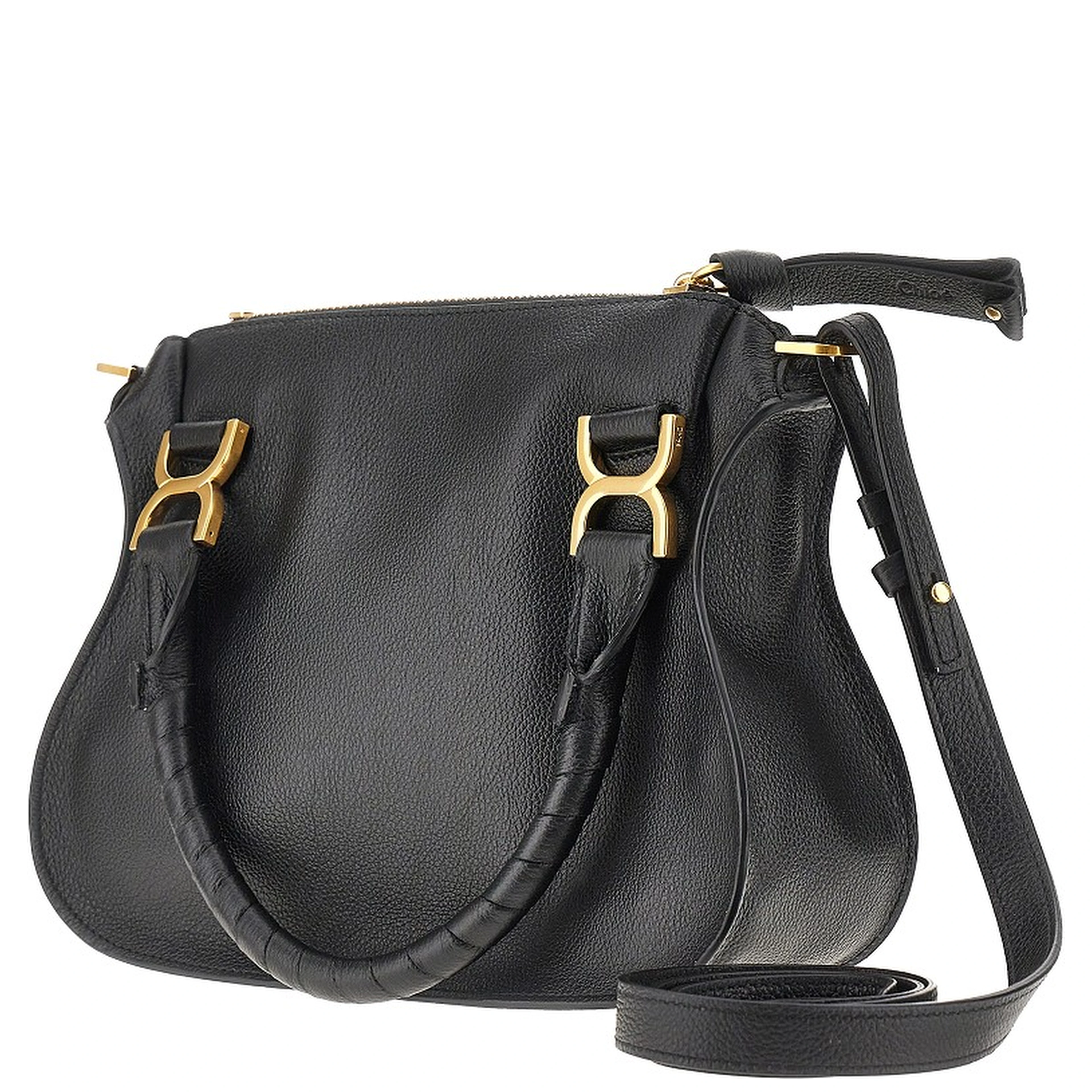Grained leather small 'Marcie' bag