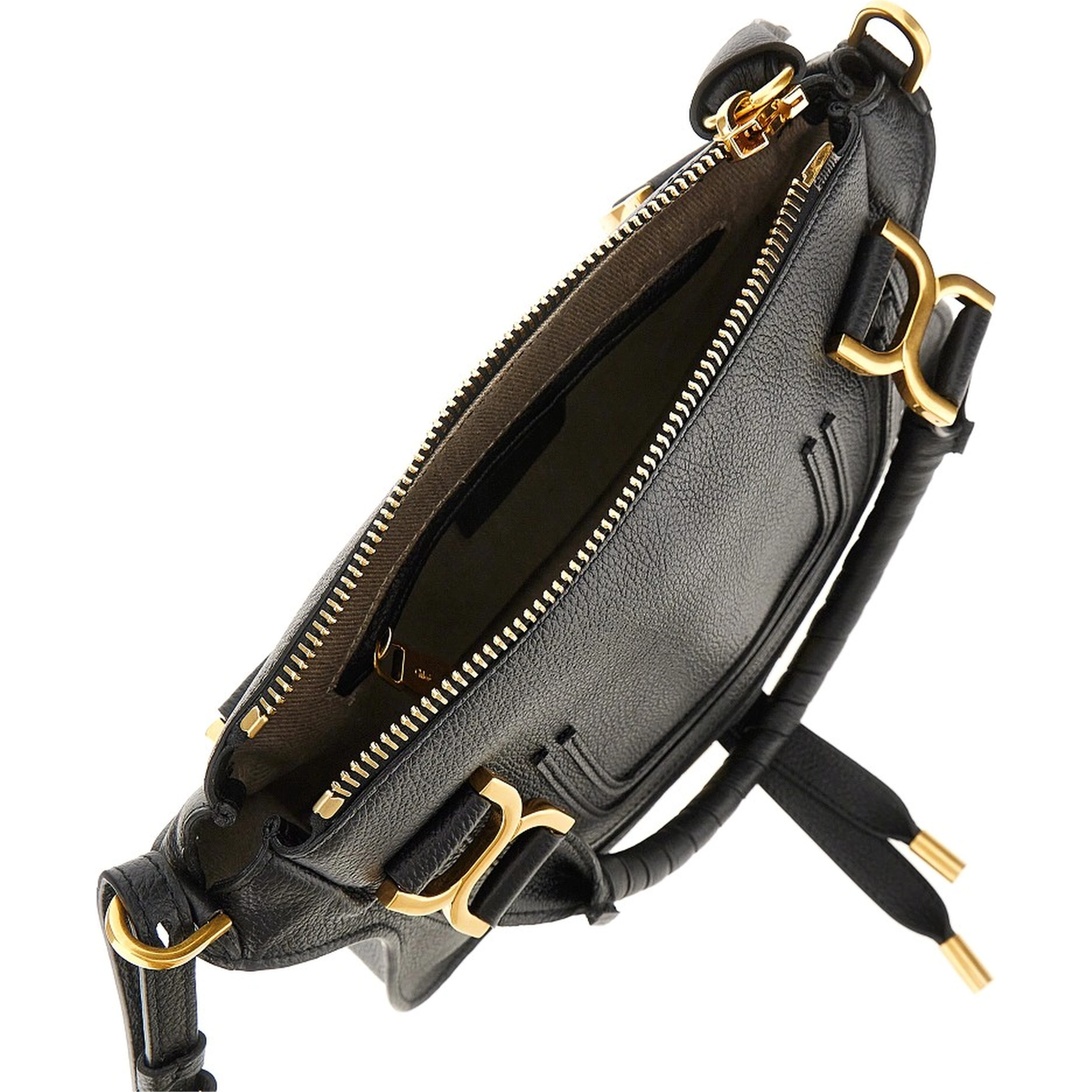 Grained leather small 'Marcie' bag