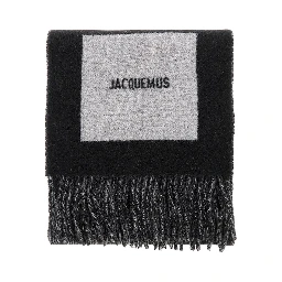 'Rond Carré' wool scarf