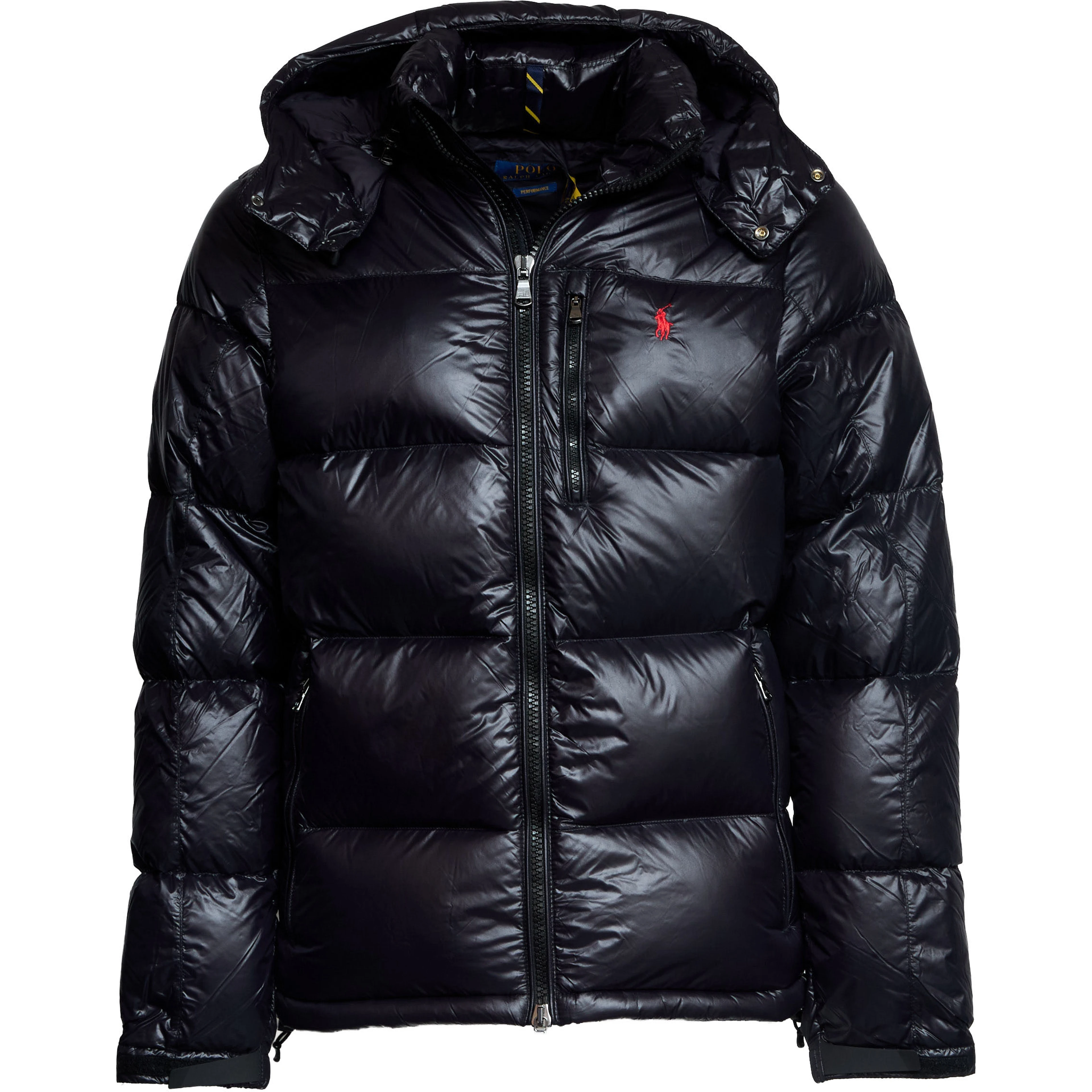 Glossy Insulated Bomber Jacket