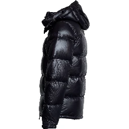 Glossy Insulated Bomber Jacket