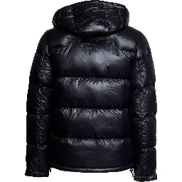 Glossy Insulated Bomber Jacket