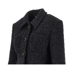 Bouclé wool Slim Fit jacket