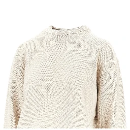 Logo intarsia merino wool sweater