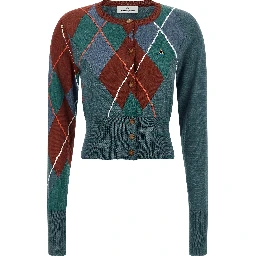 Multicolor Wool Cardigan