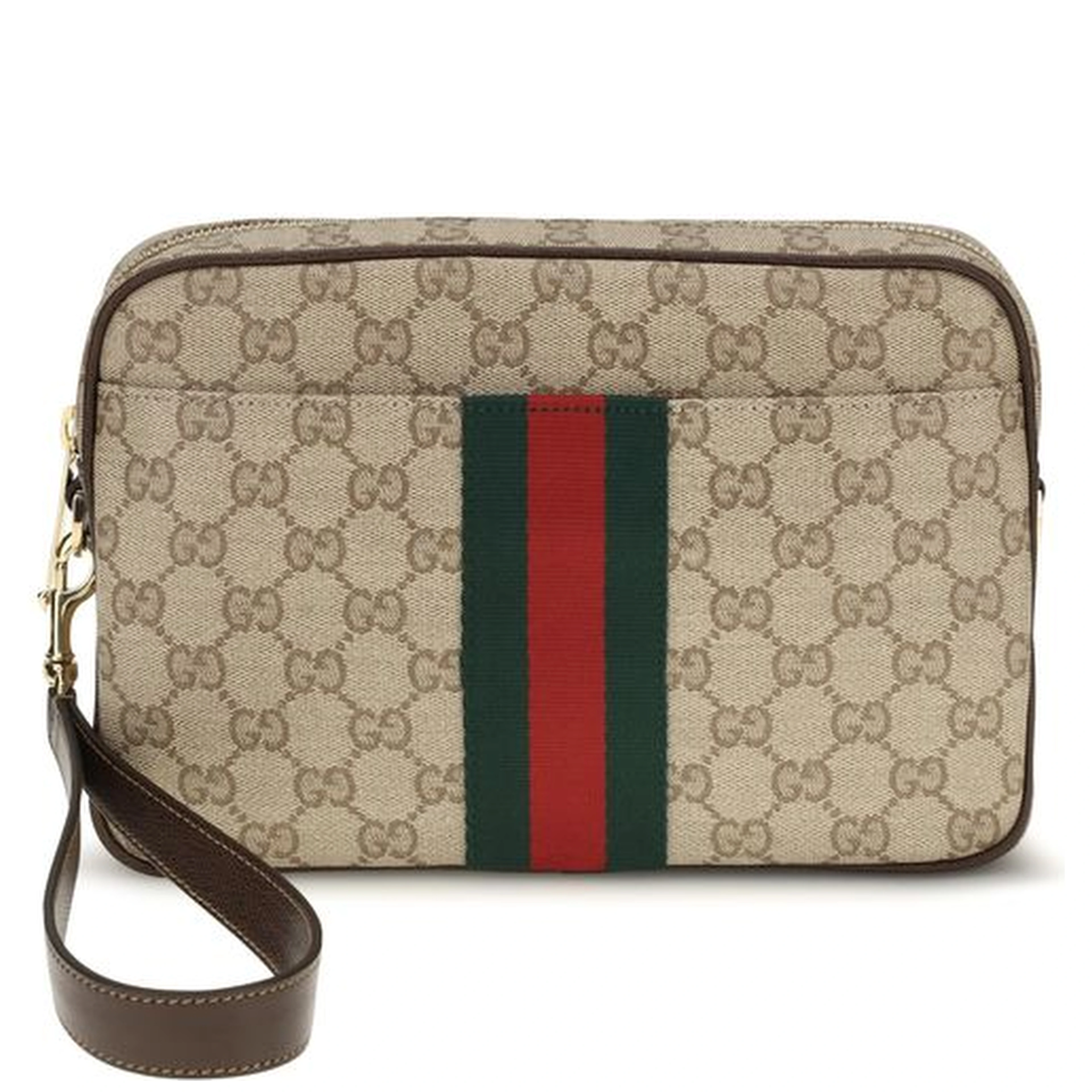 Beige Fabric Shoulder Bag