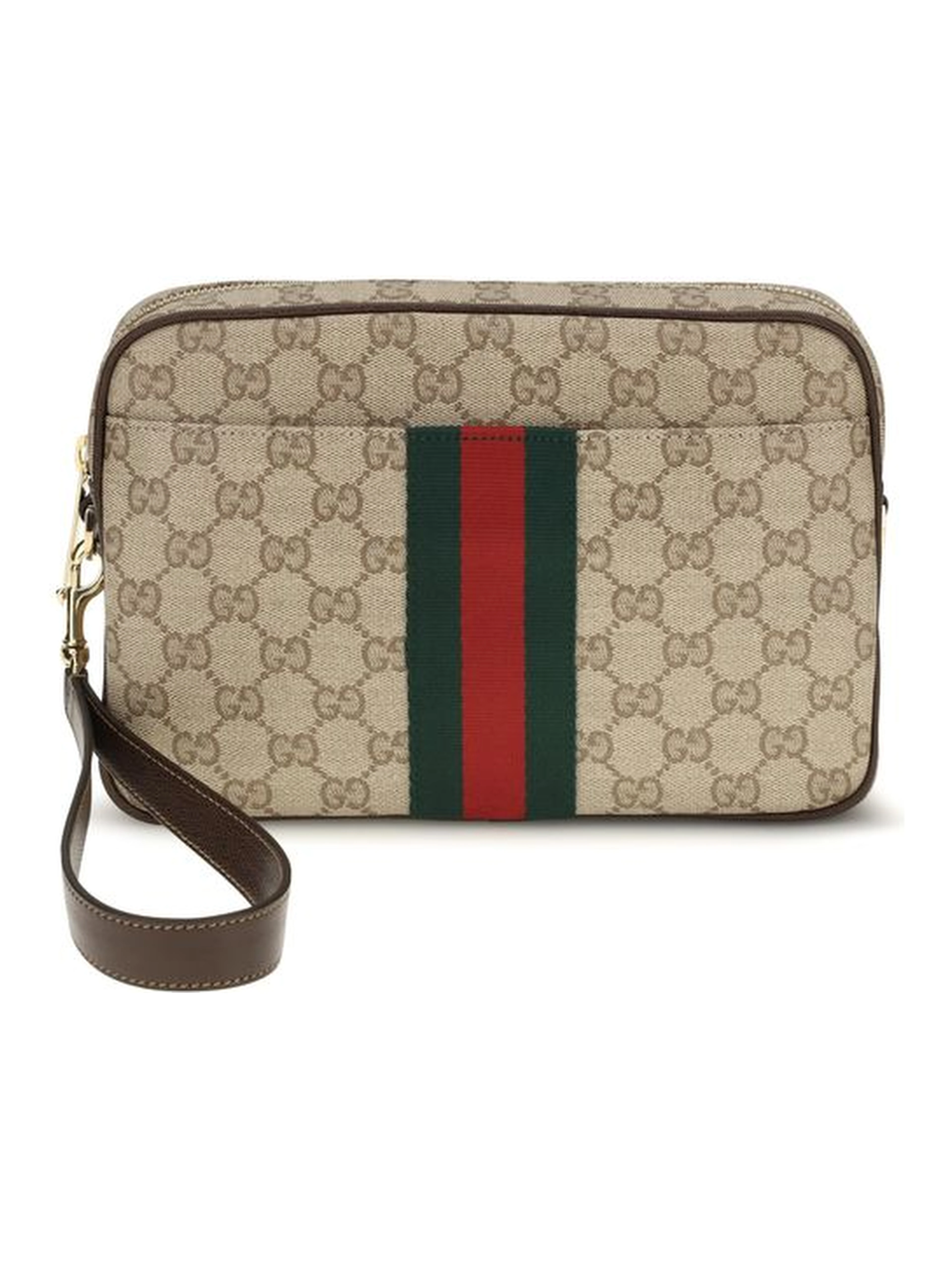 Beige Fabric Shoulder Bag