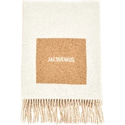 'Rond Carré' wool scarf