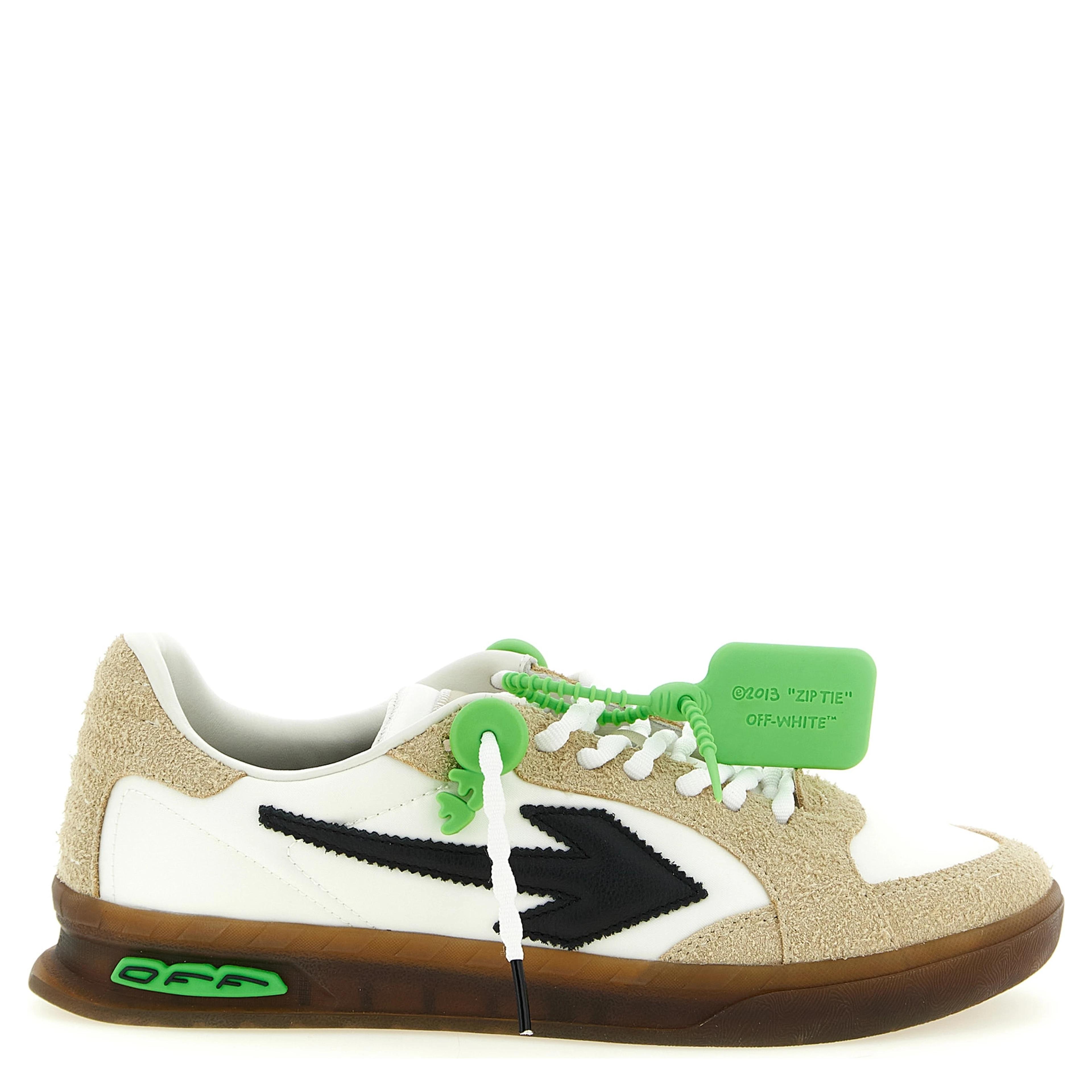 Multicolor Nylon Athletic Sneakers