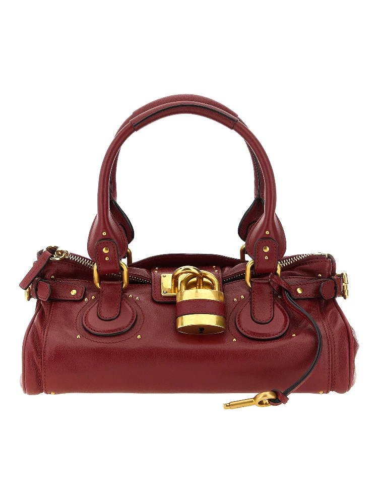 Bordeaux Buffalo Leather Shoulder Bag