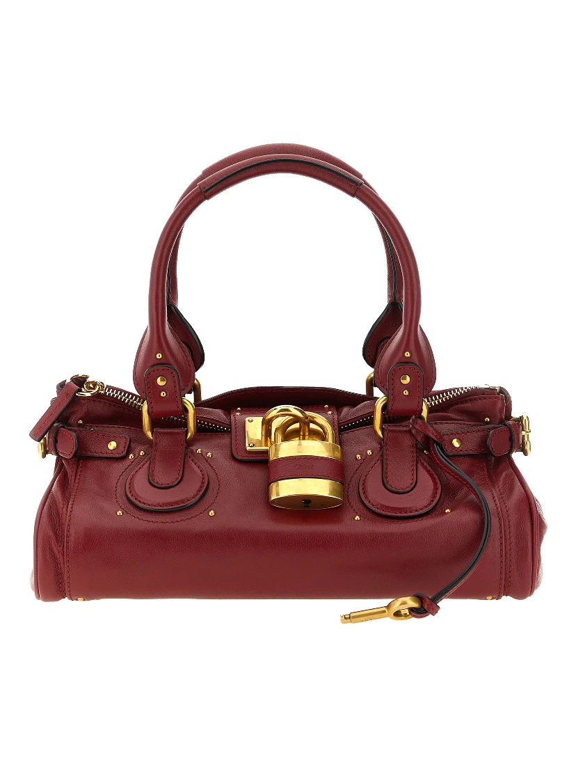Bordeaux Buffalo Leather Shoulder Bag