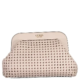 Pink Polyurethane Women's Handbag