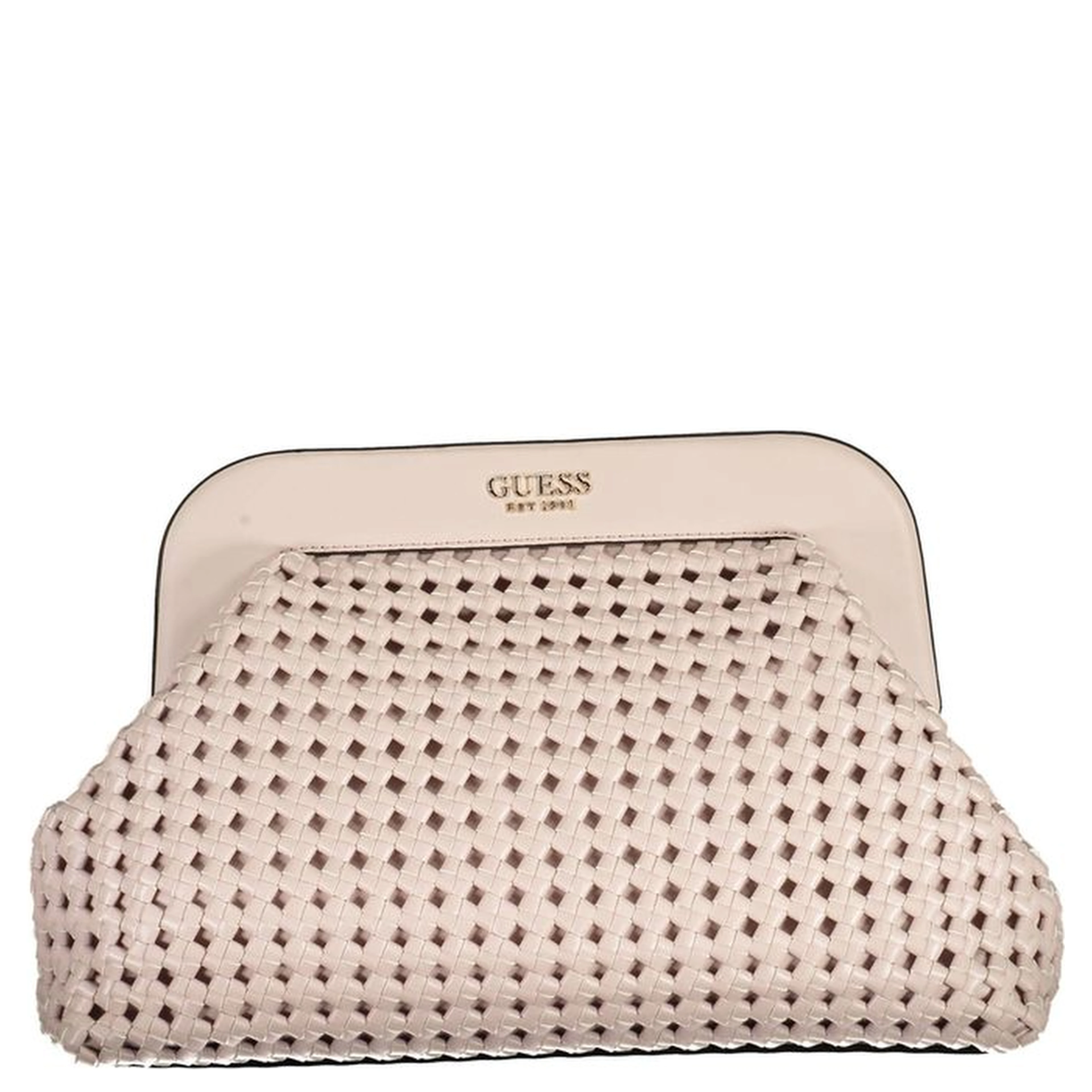 Pink Polyurethane Women's Handbag