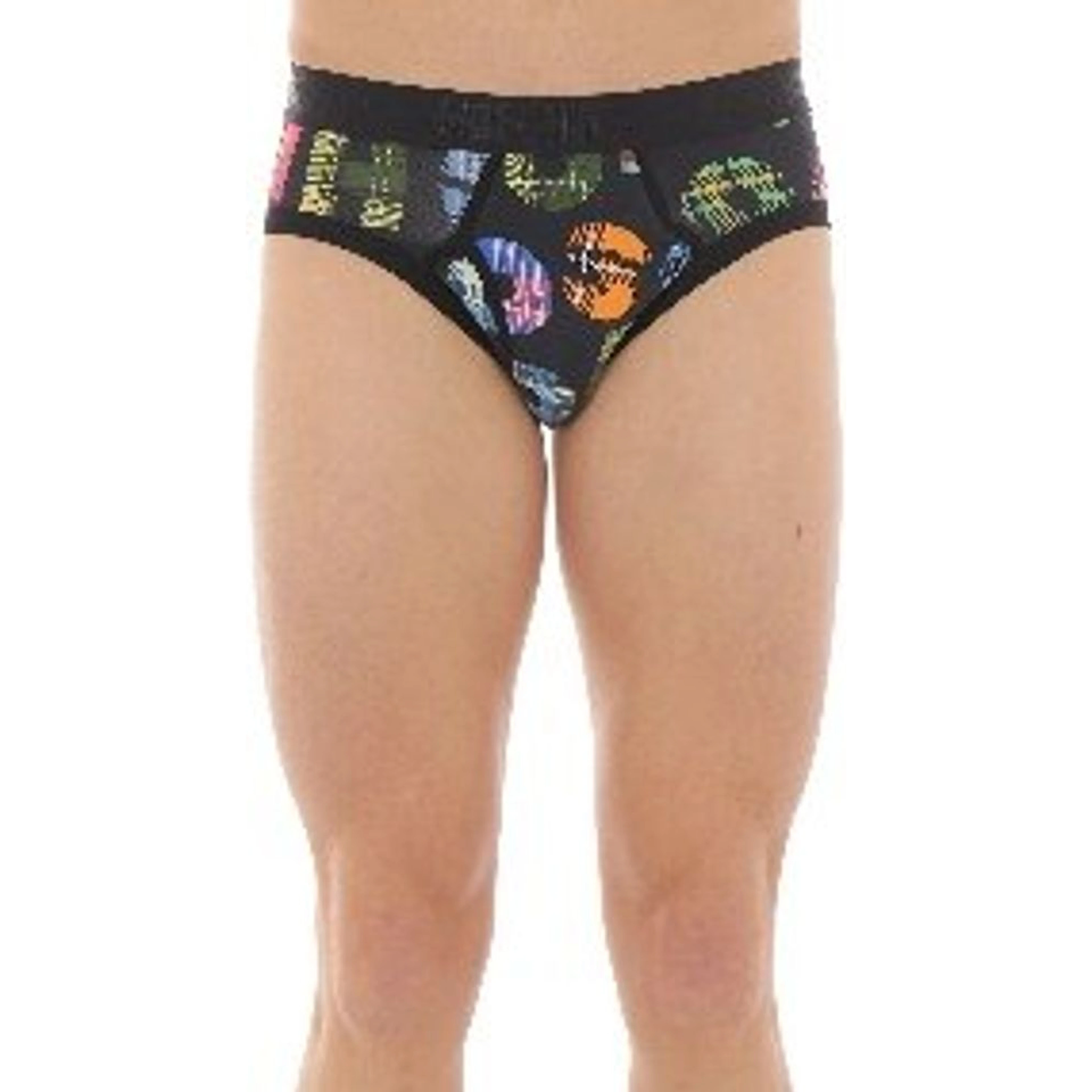 Multicolor Cotton Briefs