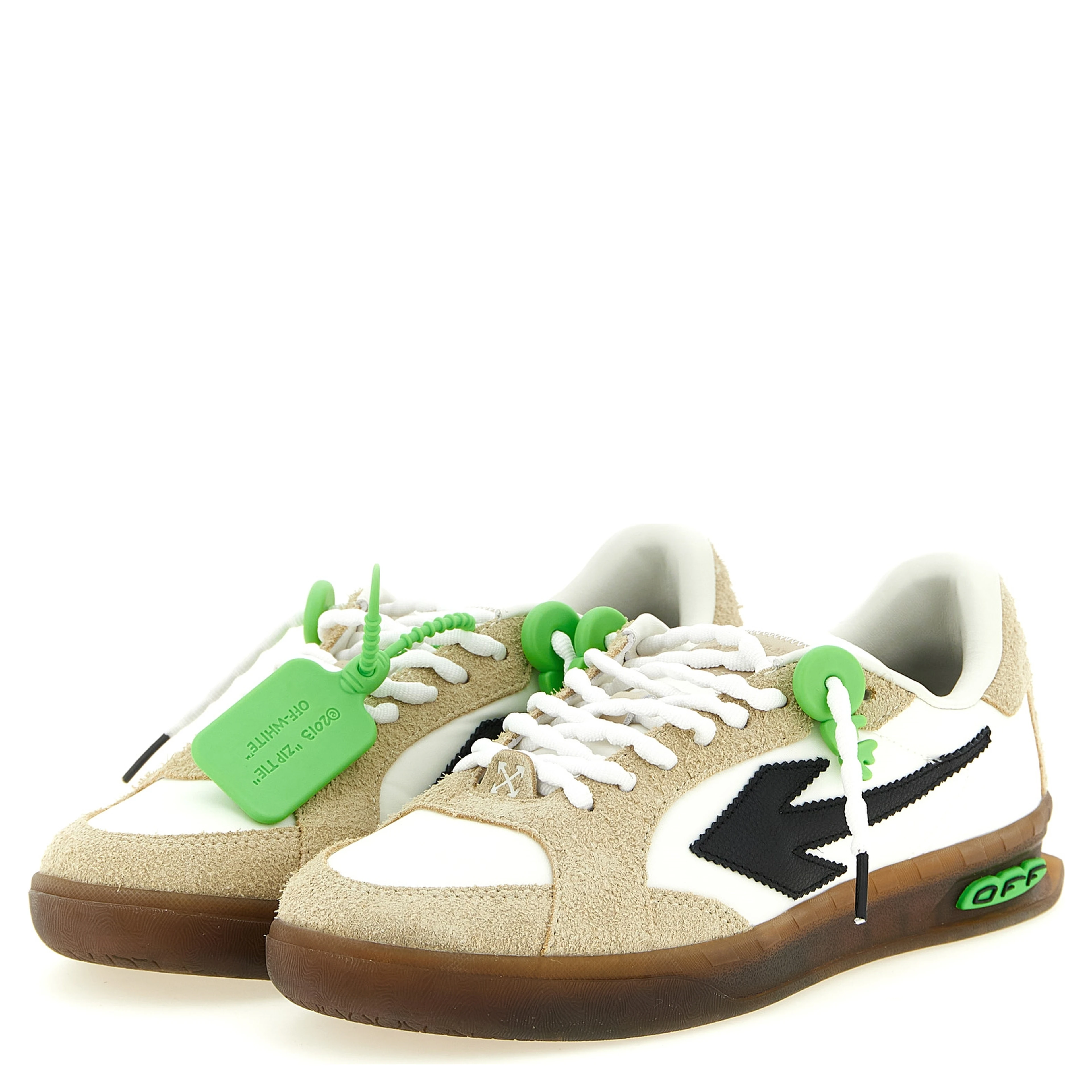 Multicolor Nylon Athletic Sneakers
