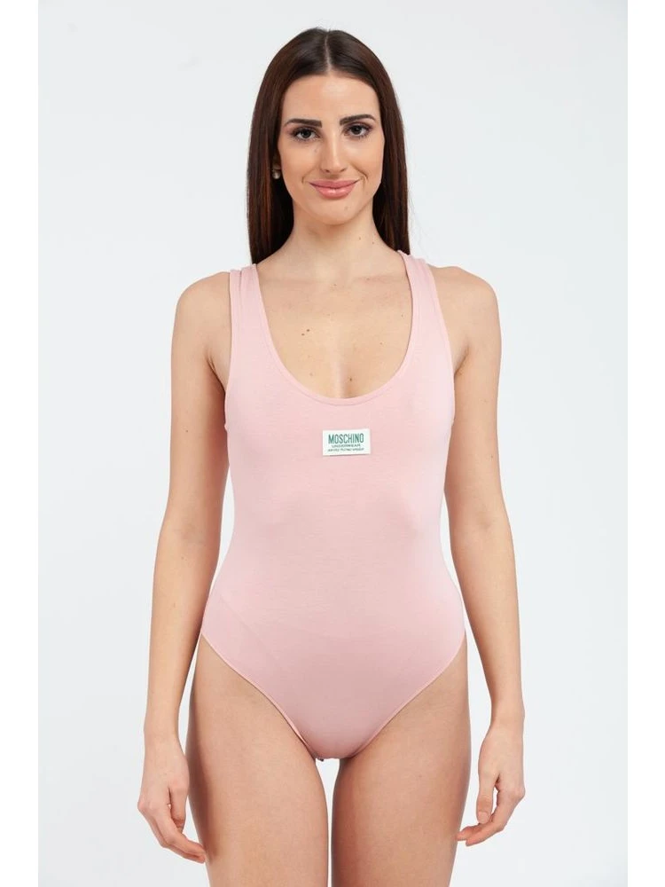 Multicolor Cotton One-Piece Swimsuit