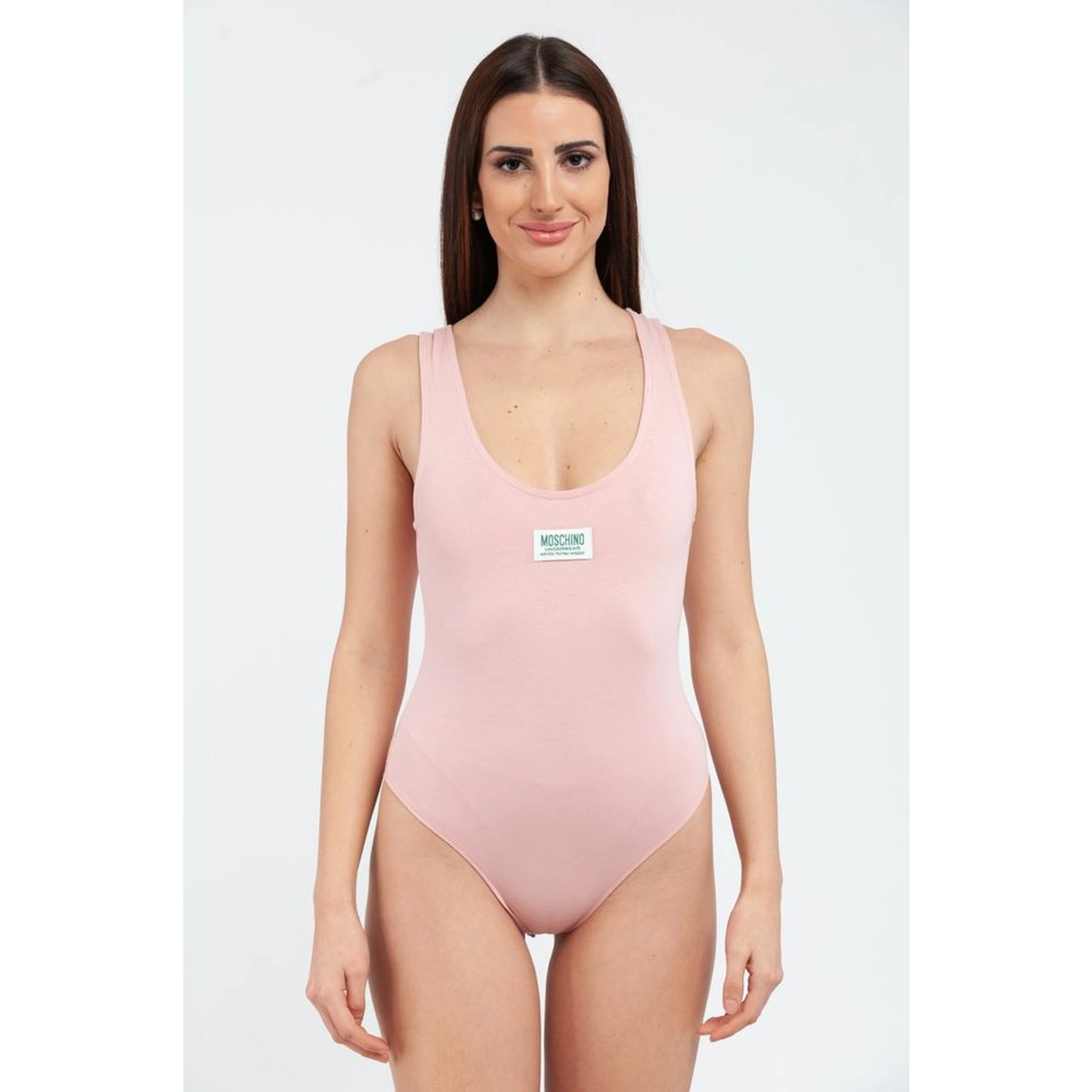 Multicolor Cotton One-Piece Swimsuit